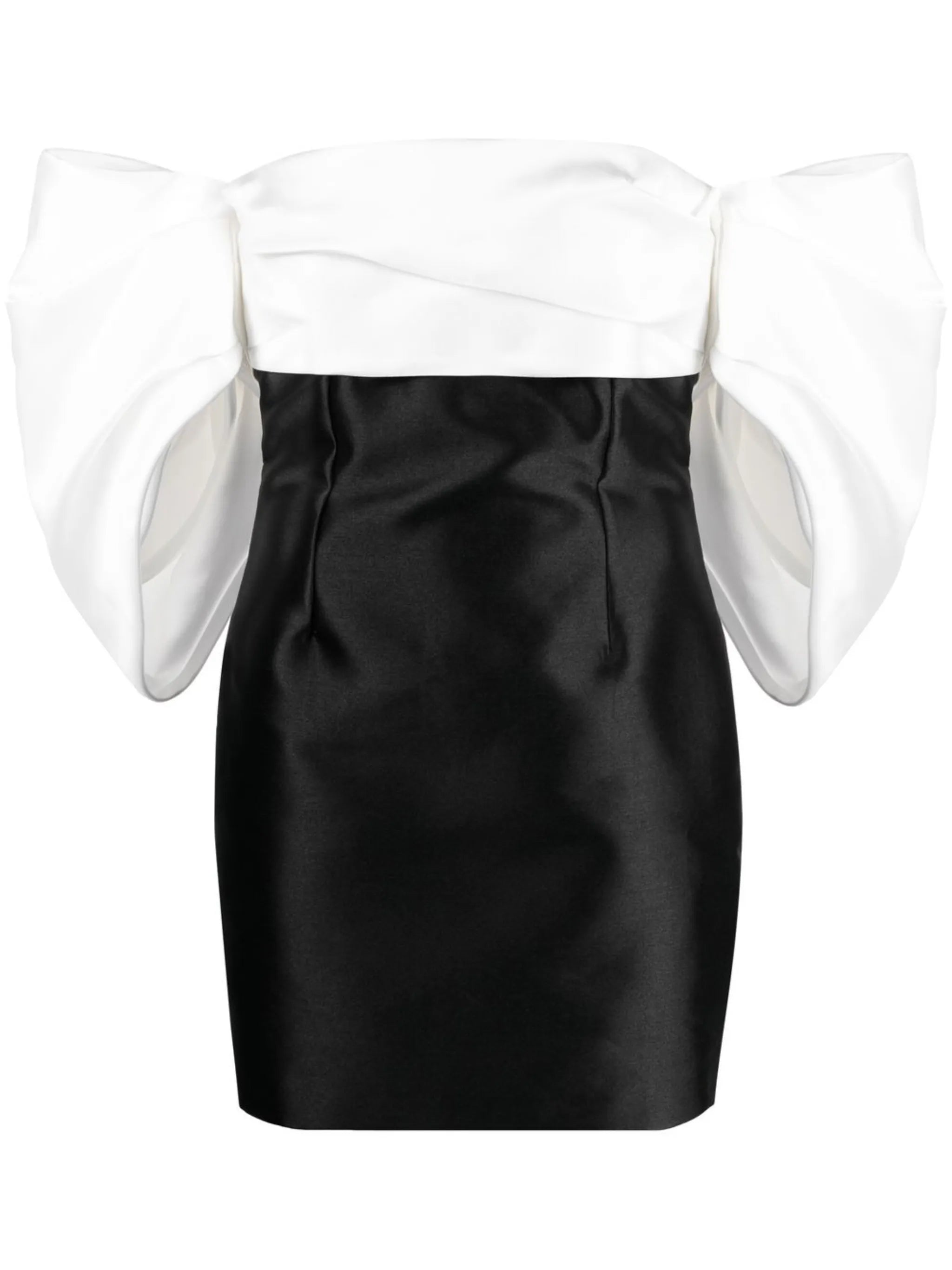 Solace Elina puff-sleeve minidress