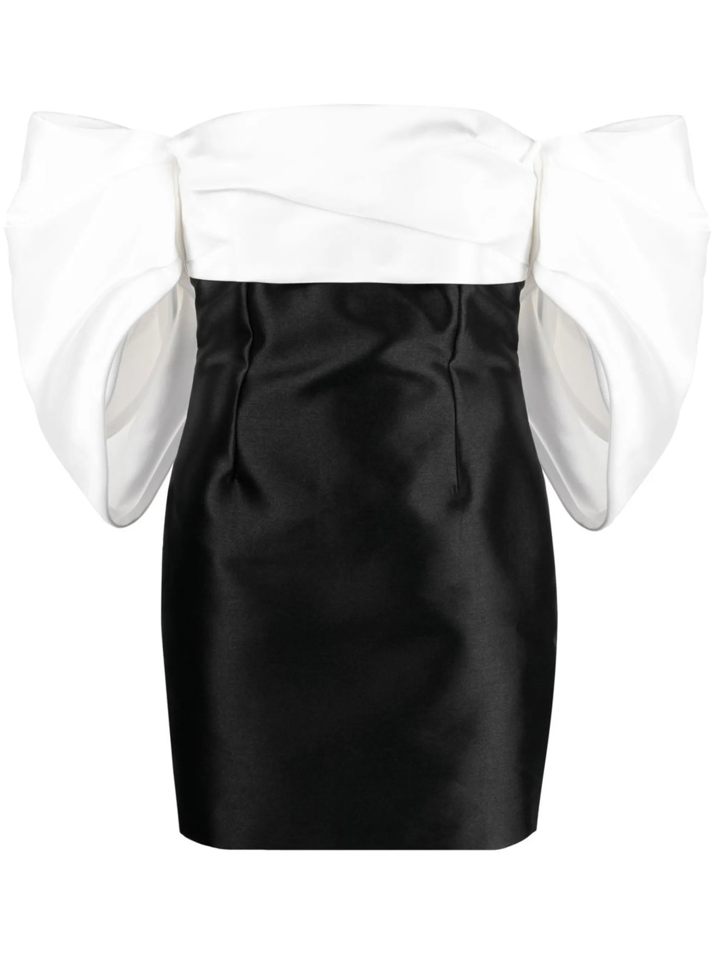 Solace Elina puff-sleeve minidress