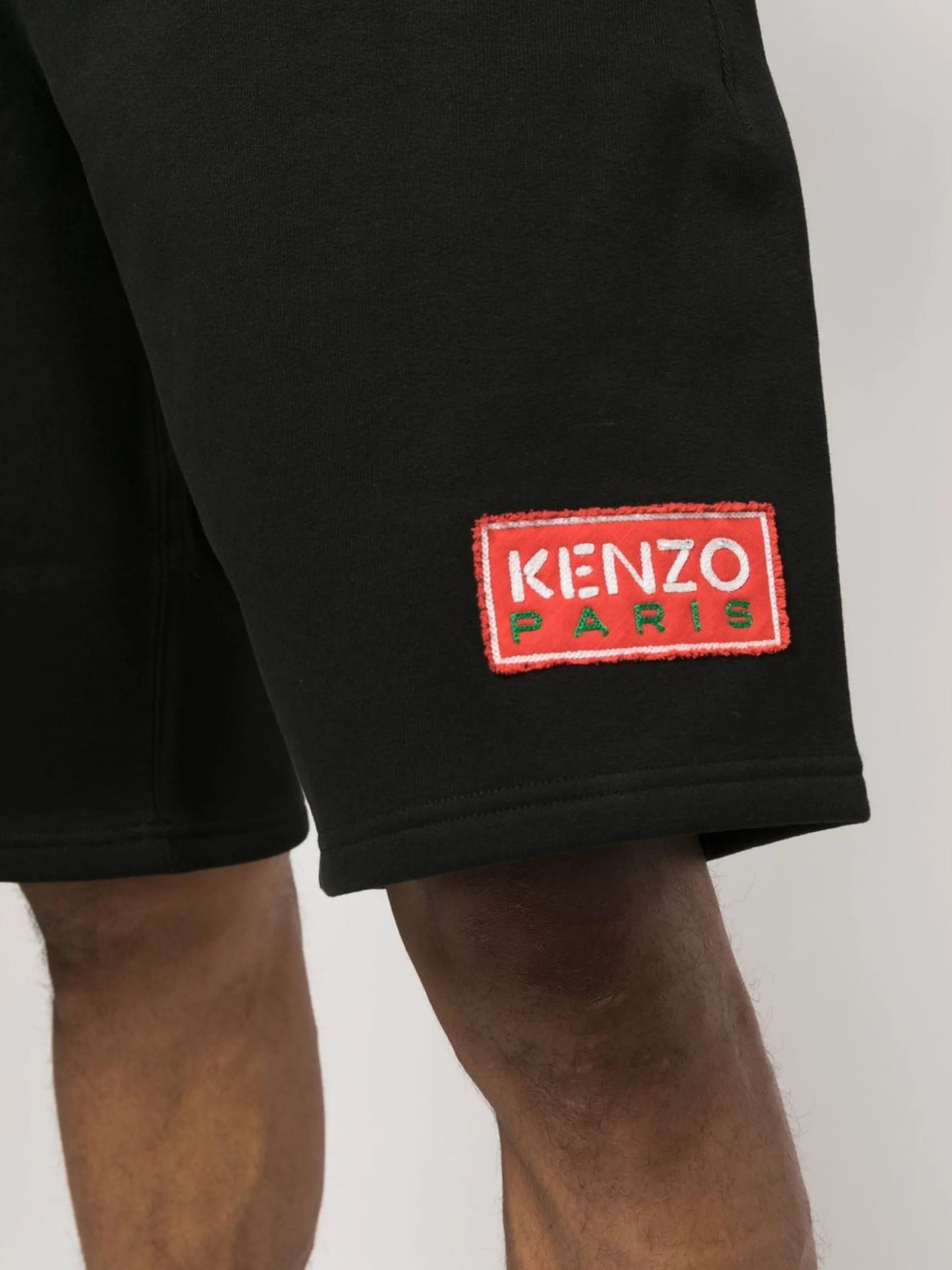 logo-patch detail shorts