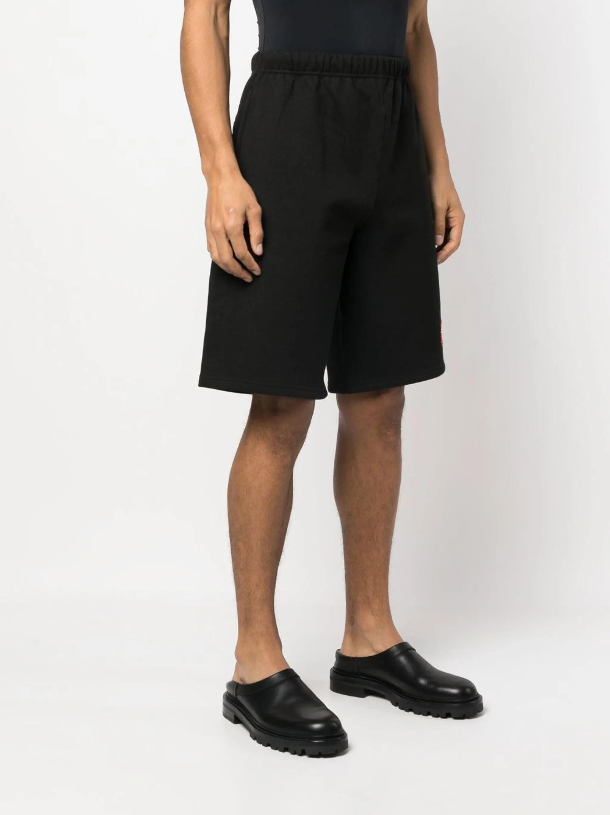 logo-patch detail shorts
