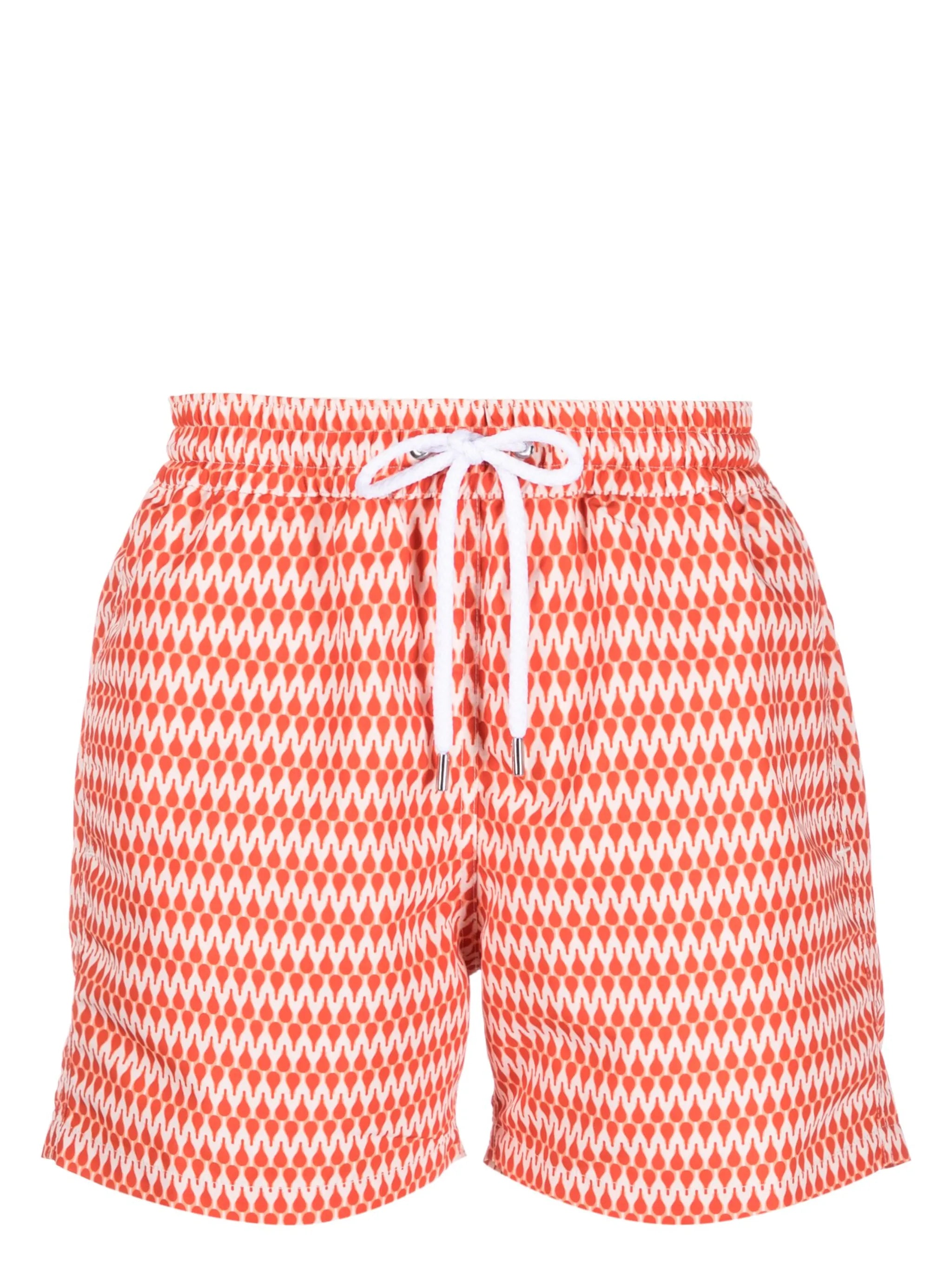 Raquete print swim shorts
