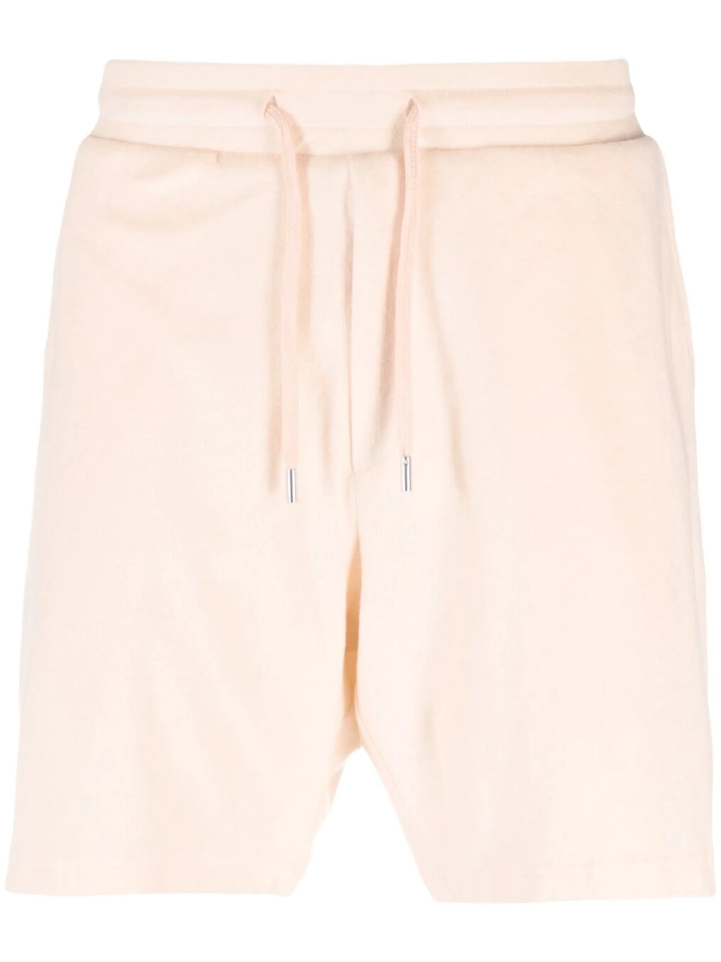 drawstring track shorts