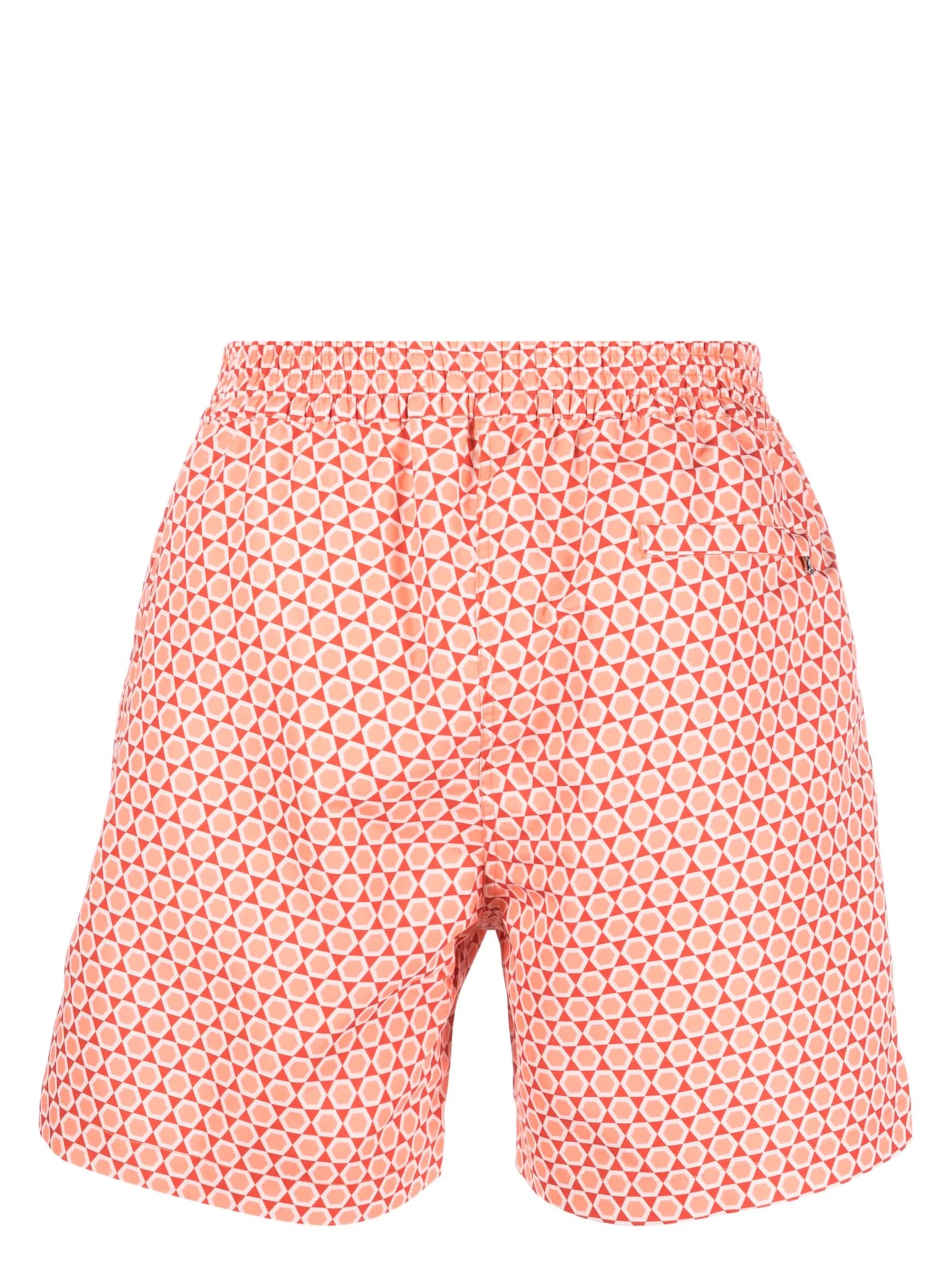 Futevôlei-print swim shorts