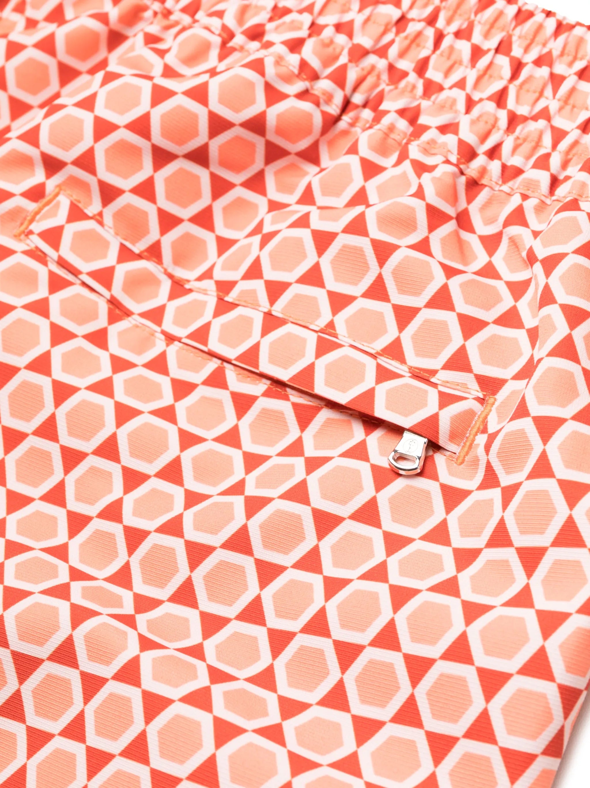 Futevôlei-print swim shorts