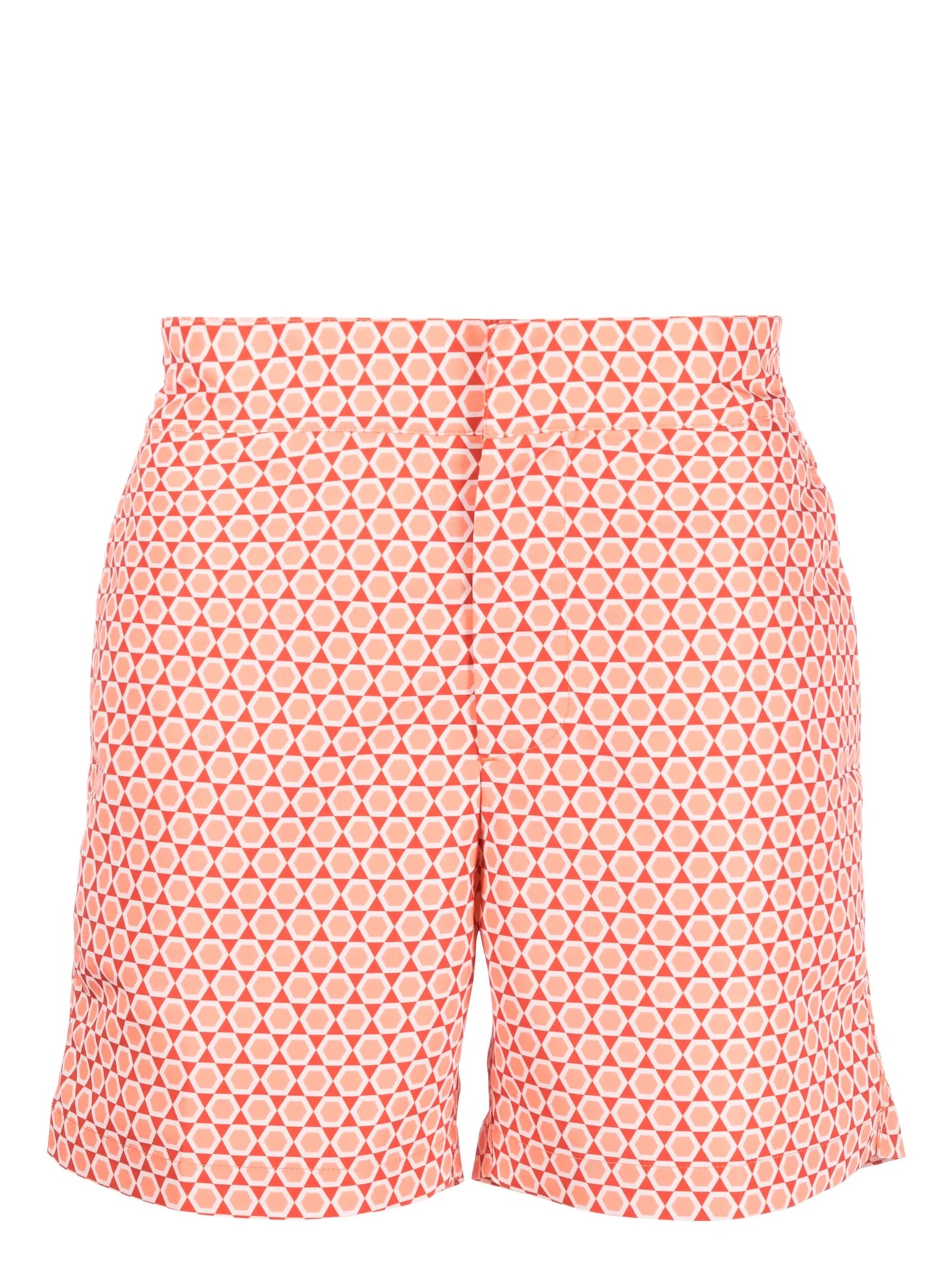 Futevôlei-print swim shorts