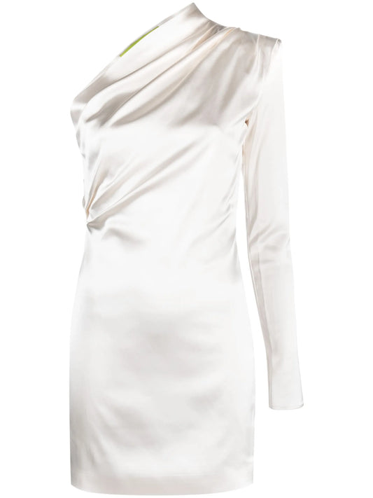 Charras one-shoulder minidress