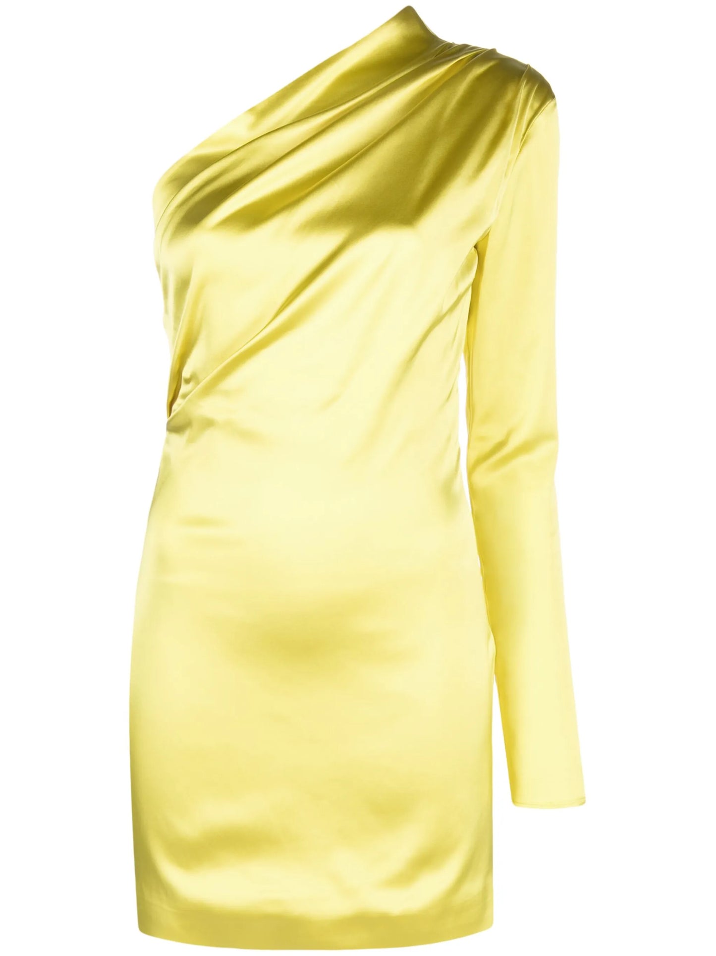 Charras one-shoulder minidress
