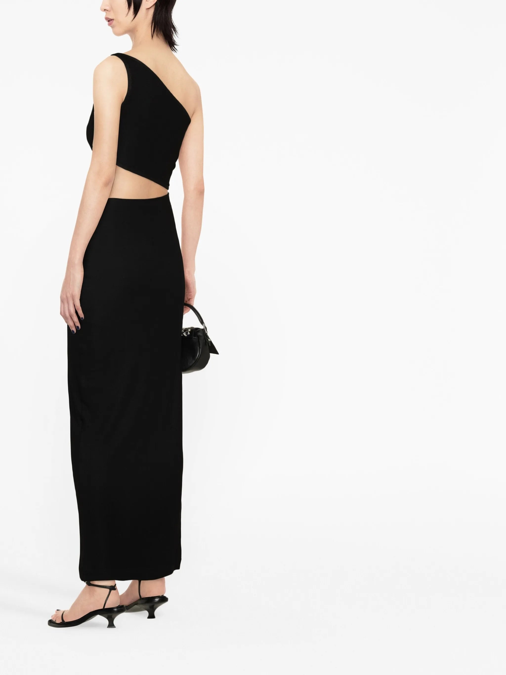 off-shoulder long dress