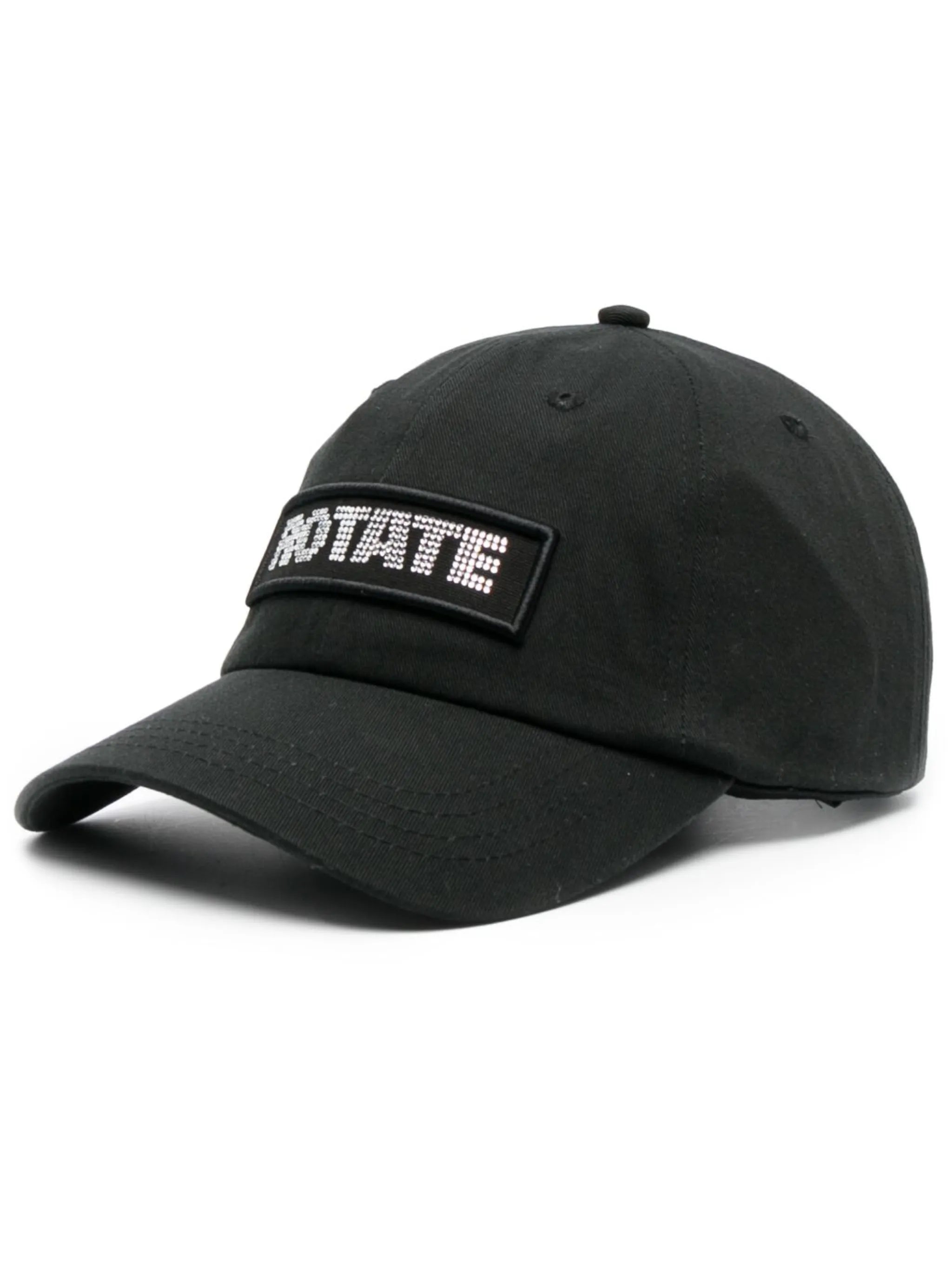 crystal-embellished logo baseball cap