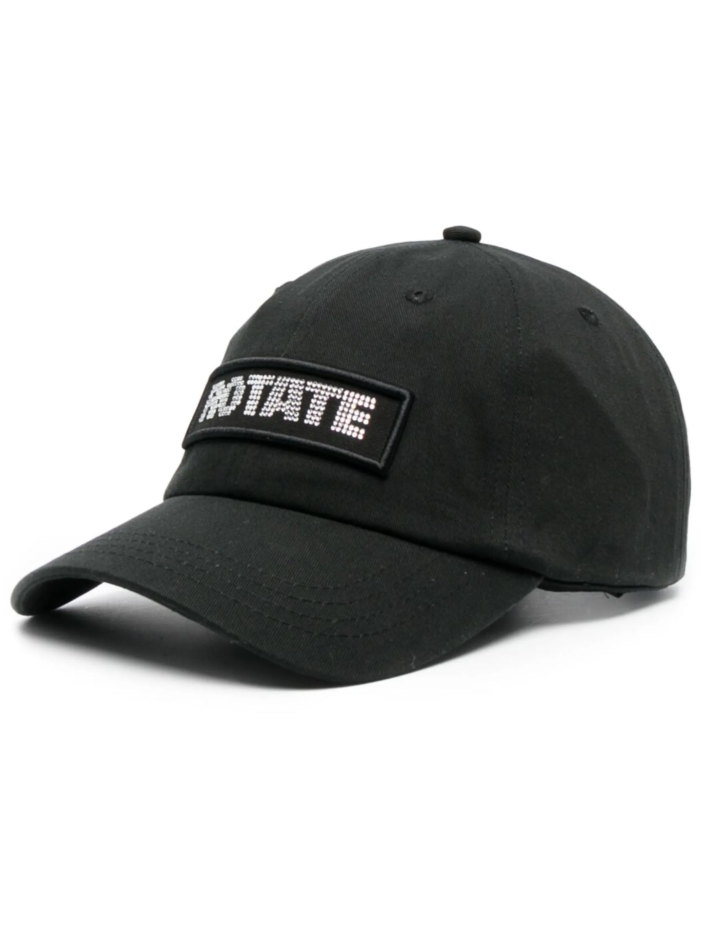crystal-embellished logo baseball cap