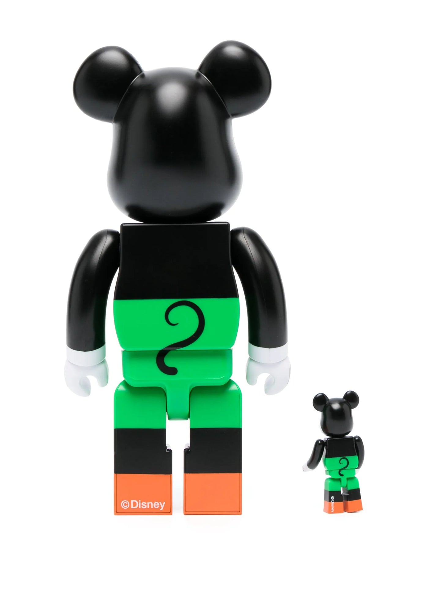 x Mickey Mouse BE@RBRICK 100% and 400% figure set