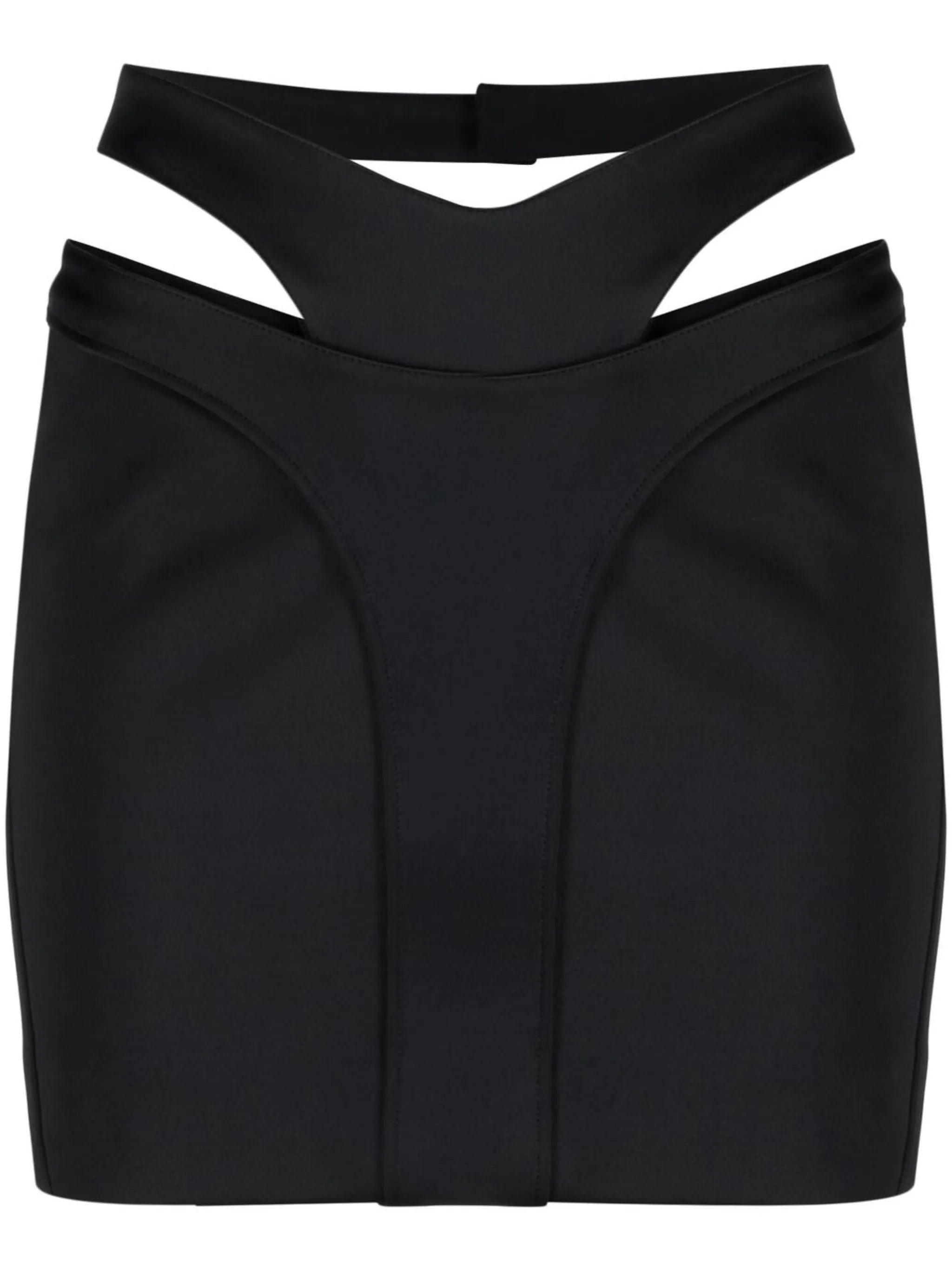 cut-out miniskirt