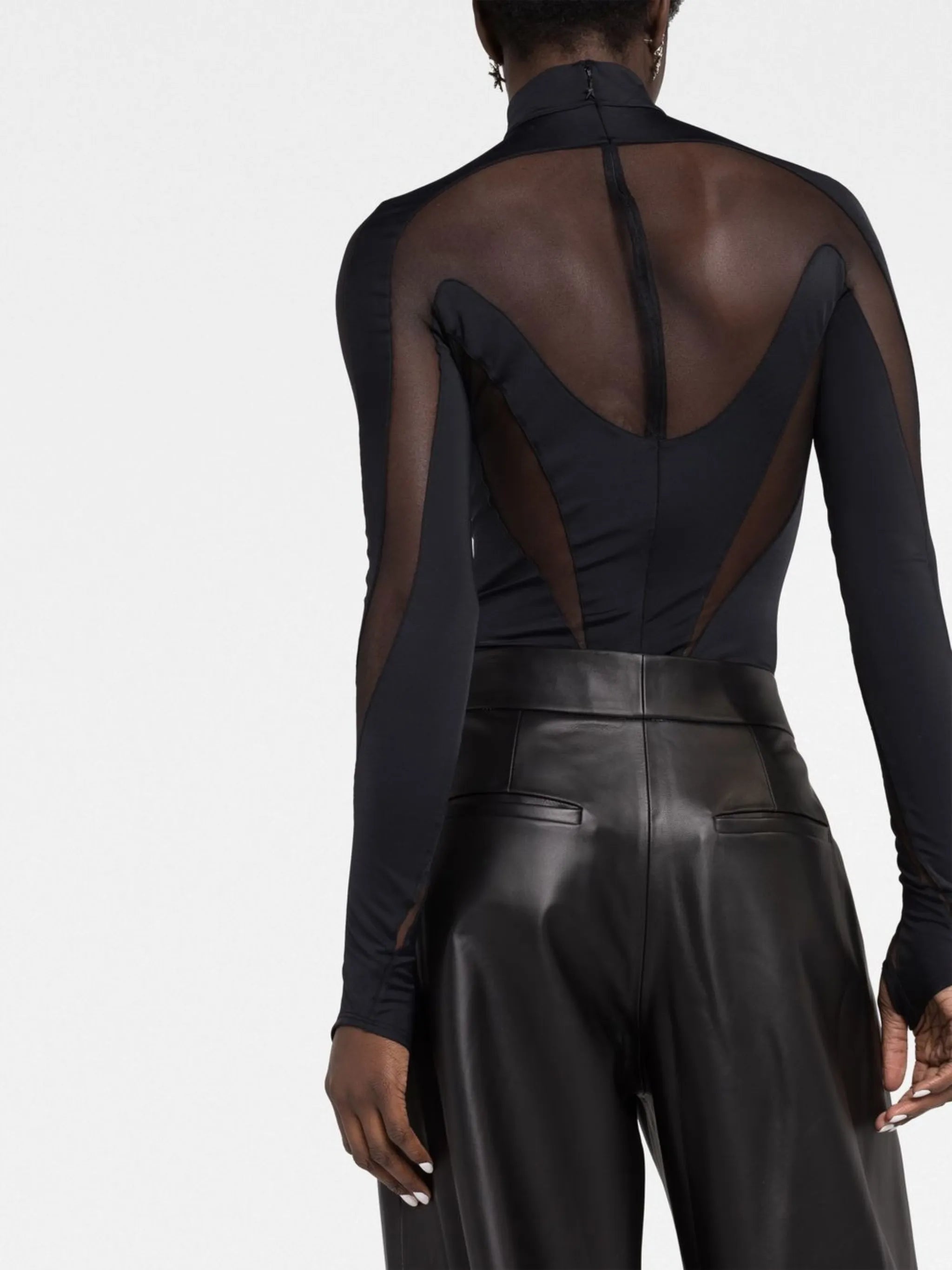 cut-out detail bodysuit