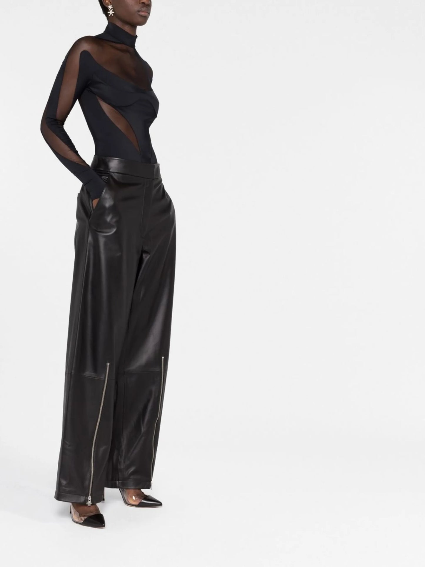 cut-out detail bodysuit