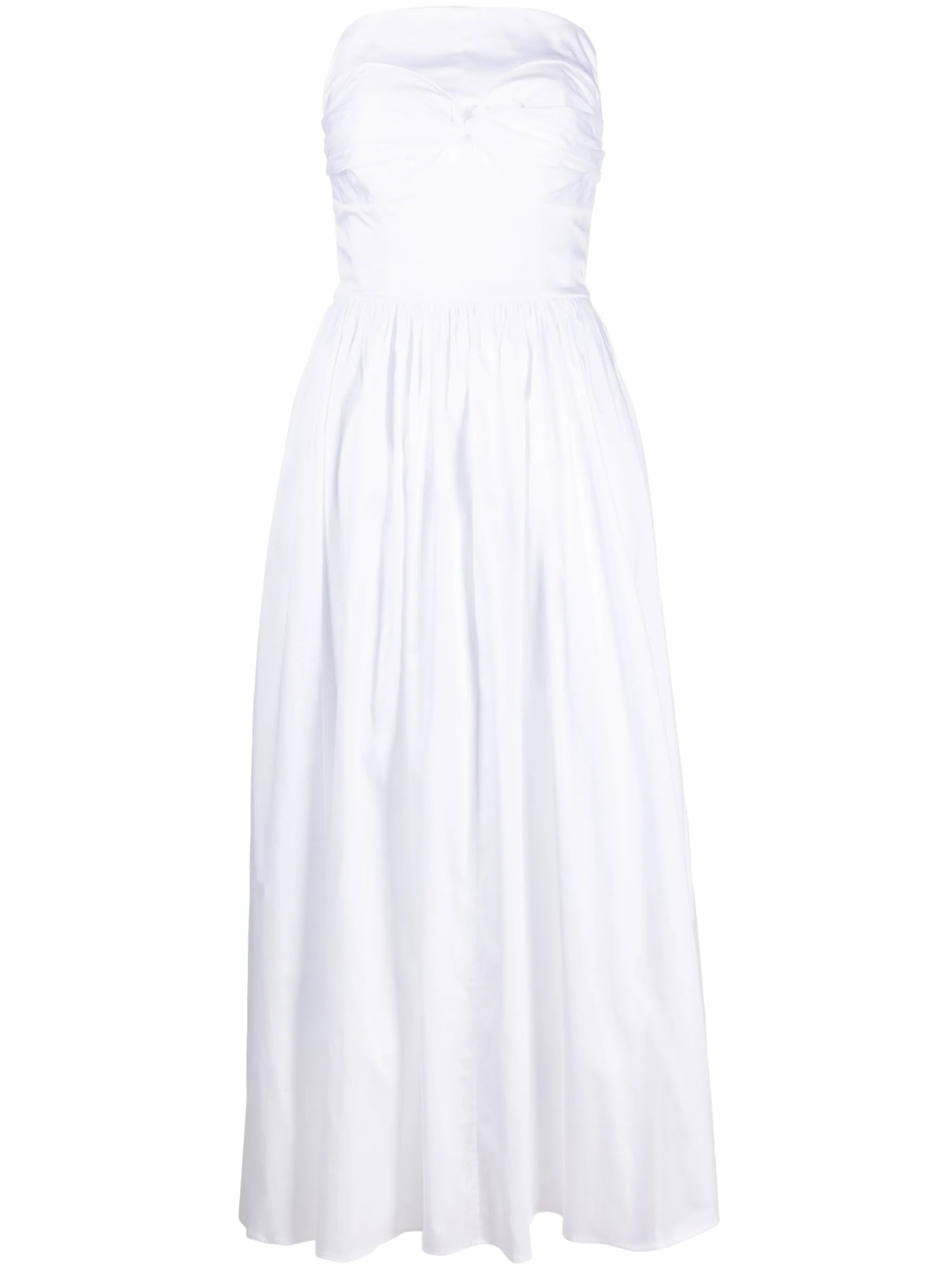 Juliet strapless midi dress