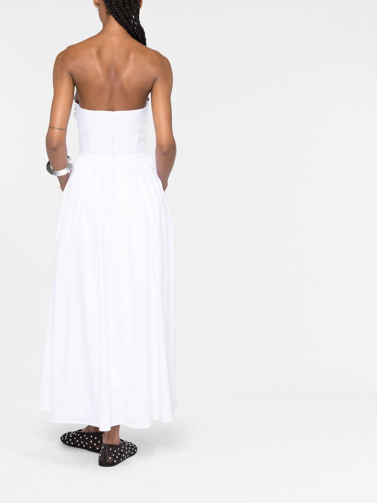 Juliet strapless midi dress