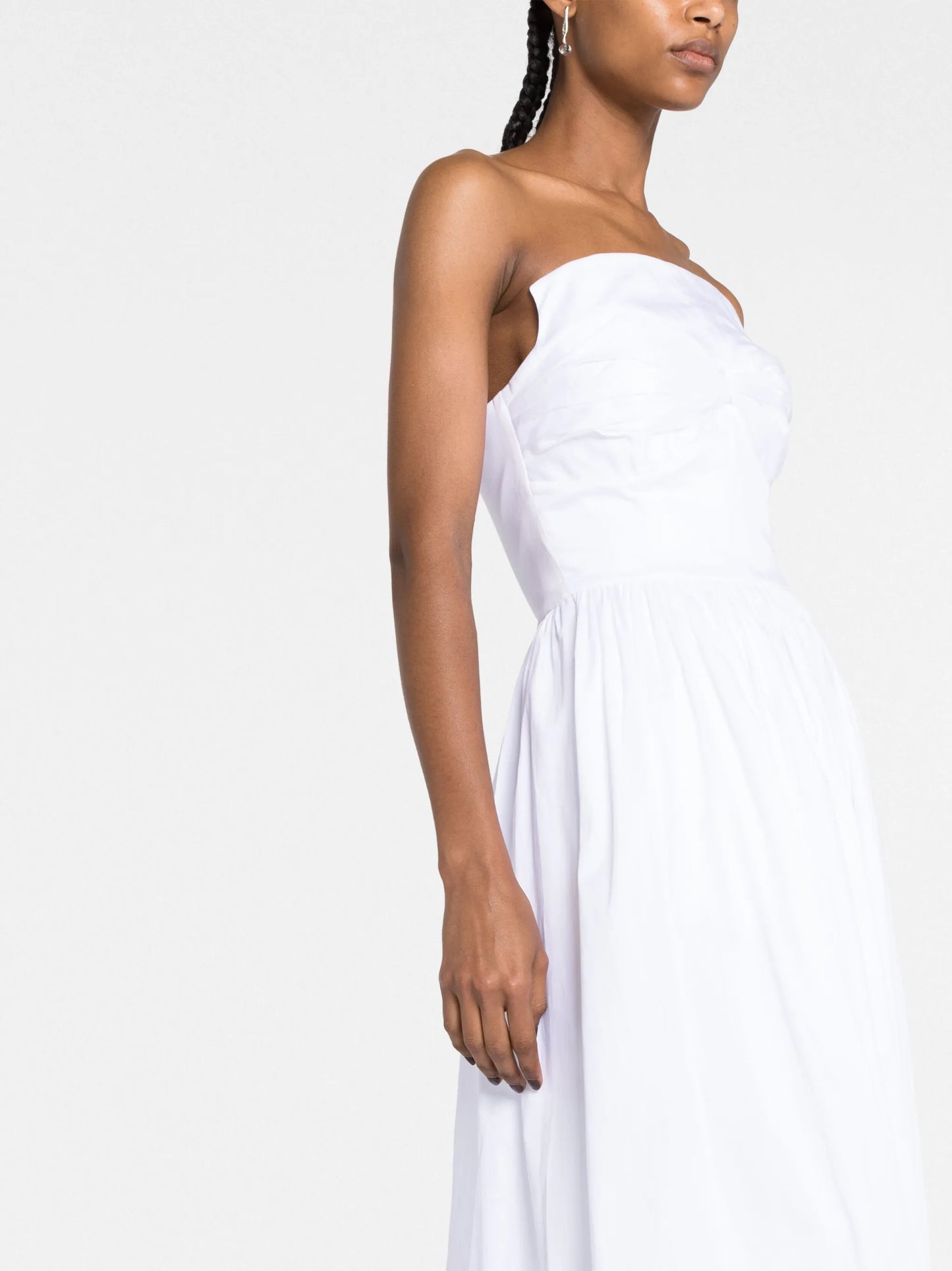 Juliet strapless midi dress
