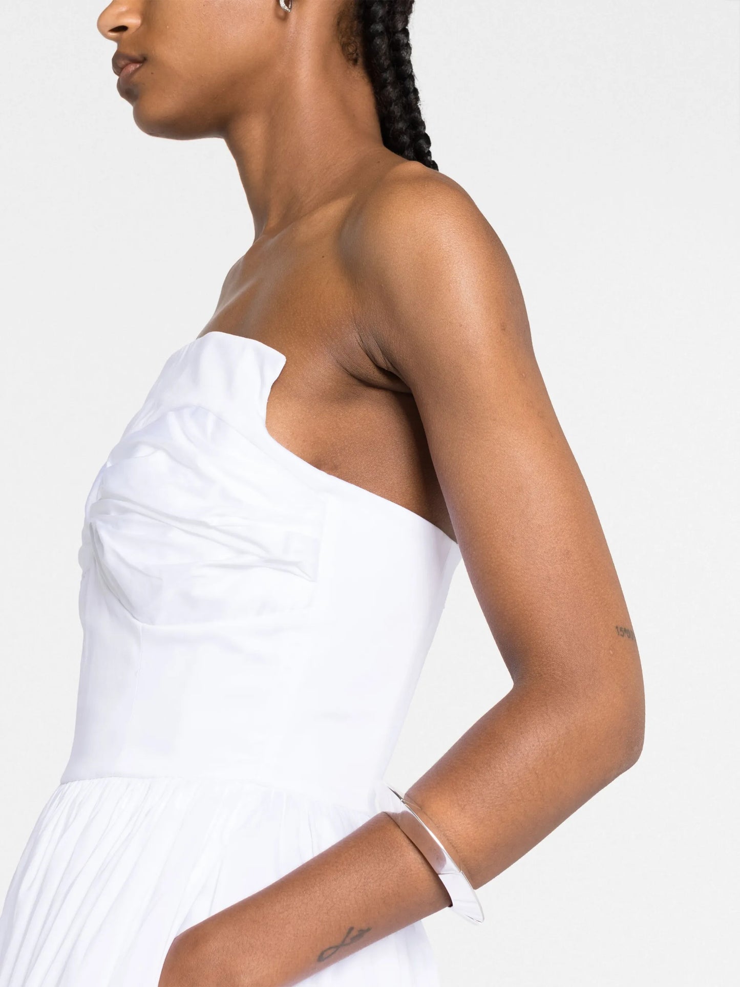 Juliet strapless midi dress