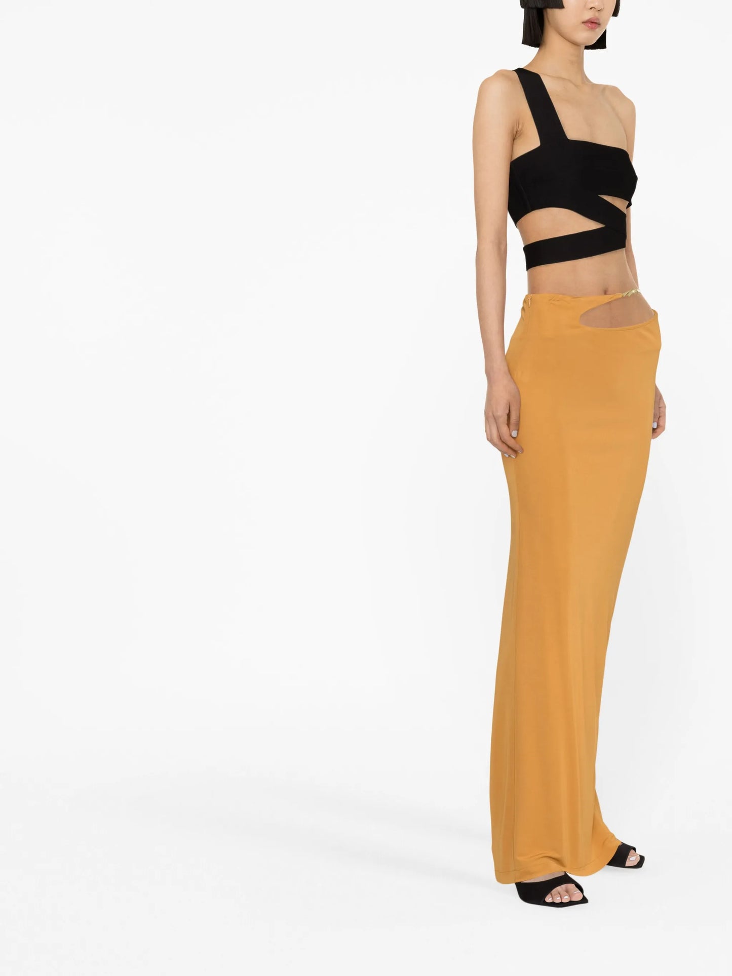 Vinas cut-out cropped top