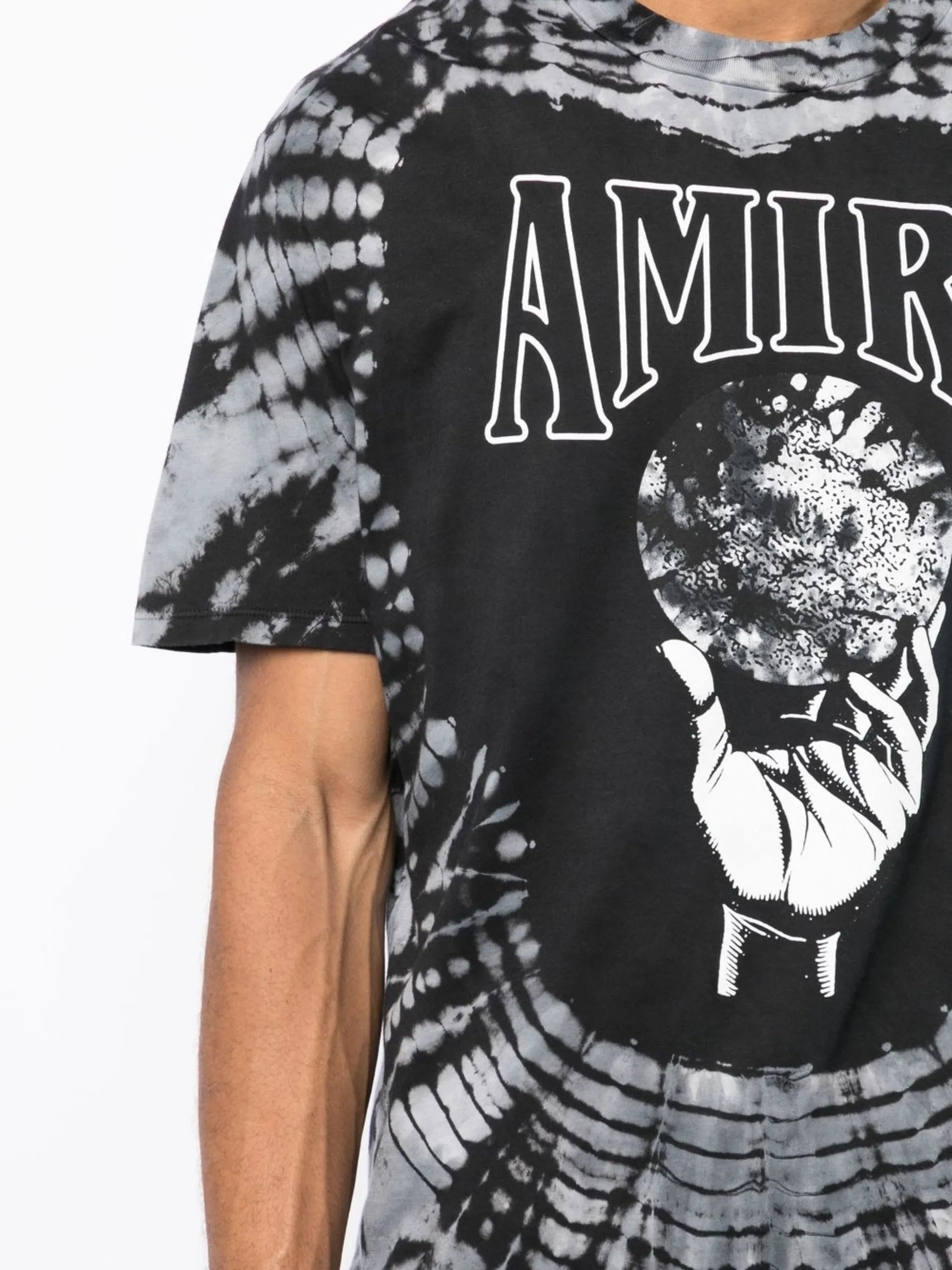 tie-dye cotton T-shirt
