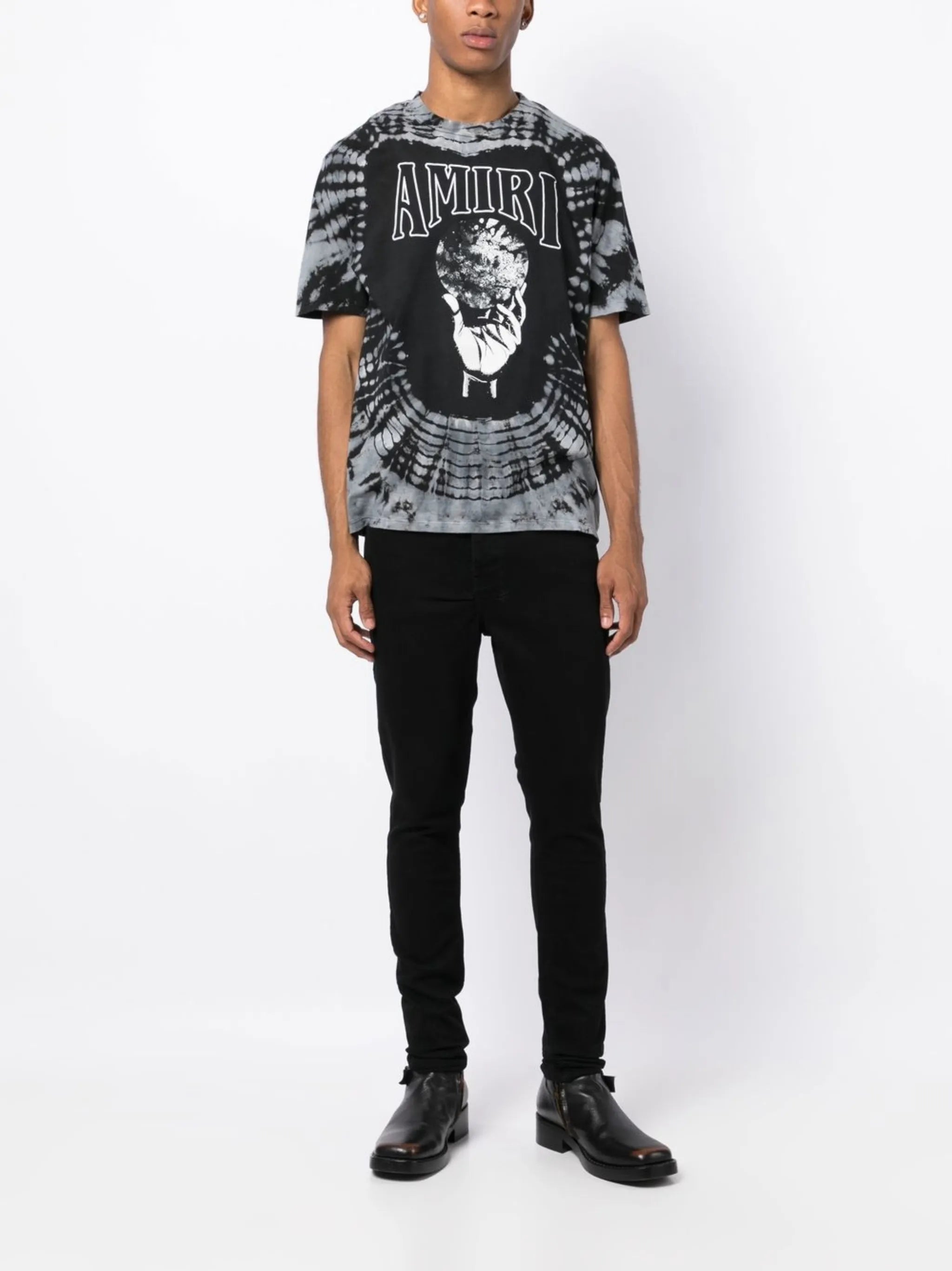 tie-dye cotton T-shirt
