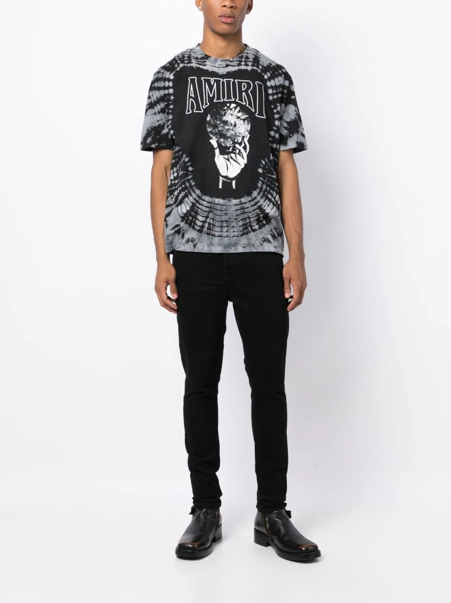 tie-dye cotton T-shirt