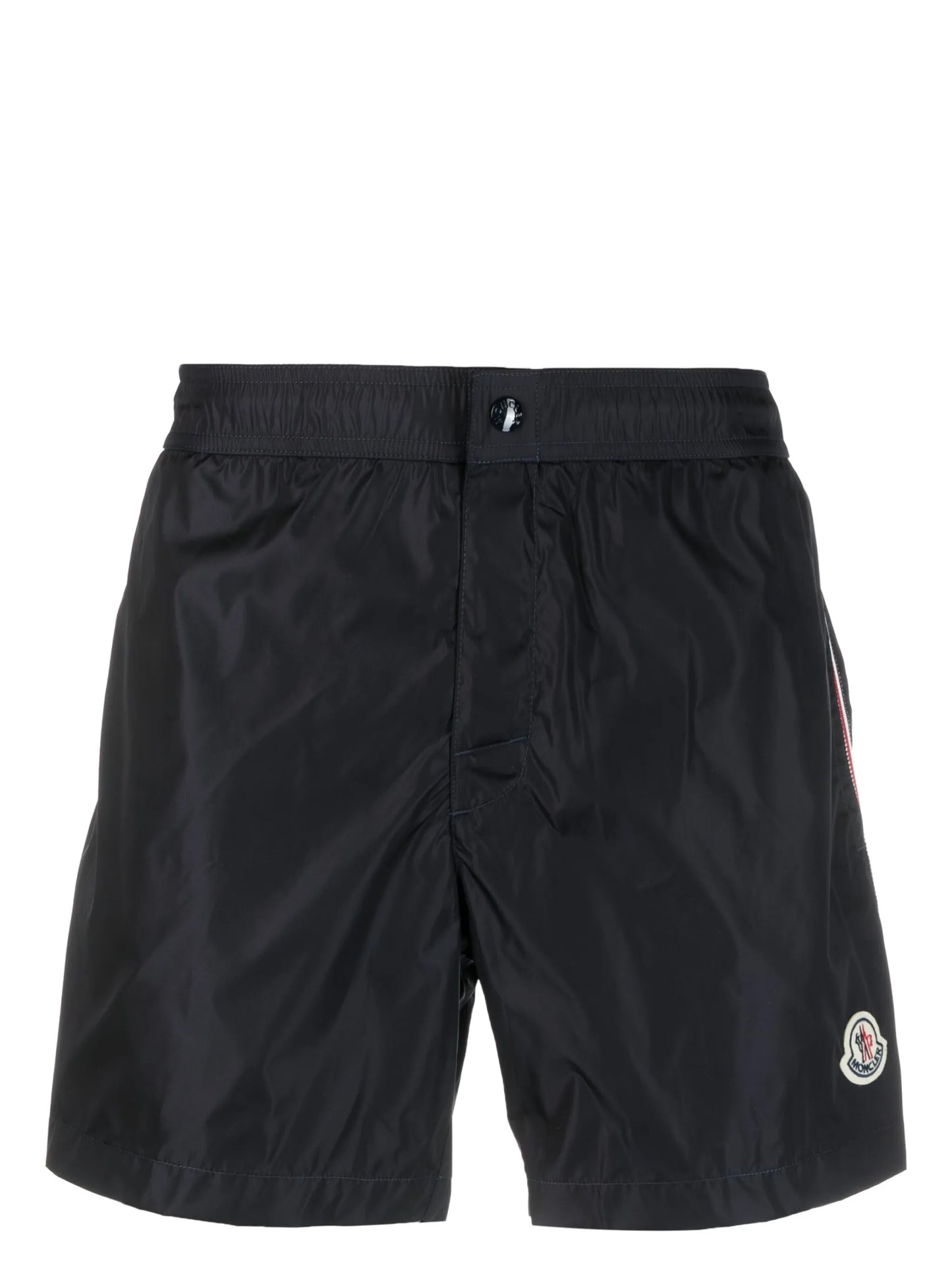 logo-patch swim shorts