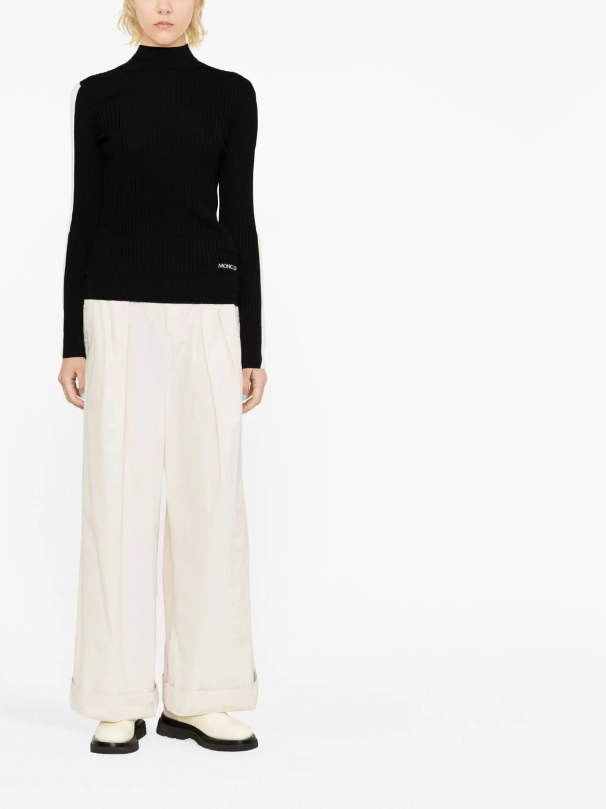 roll-neck sweater