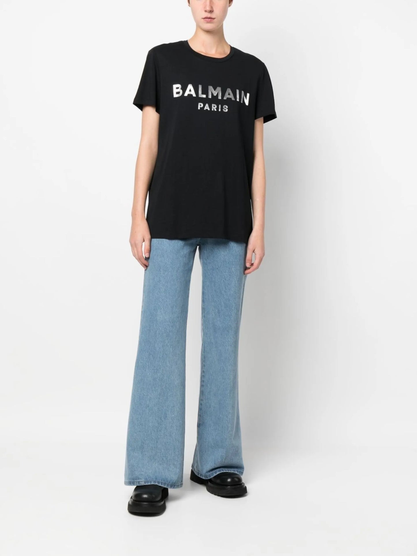 logo print T-shirt