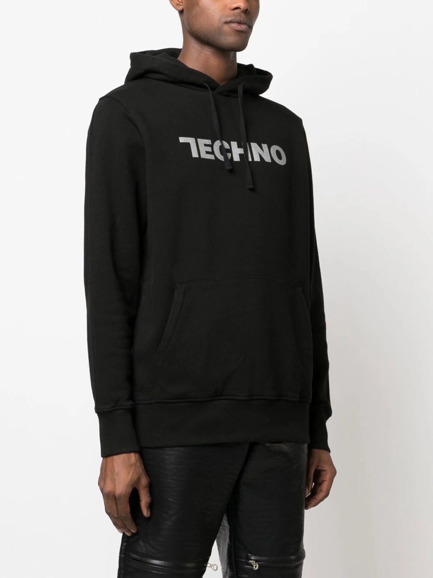 Techno graphic hoodie
