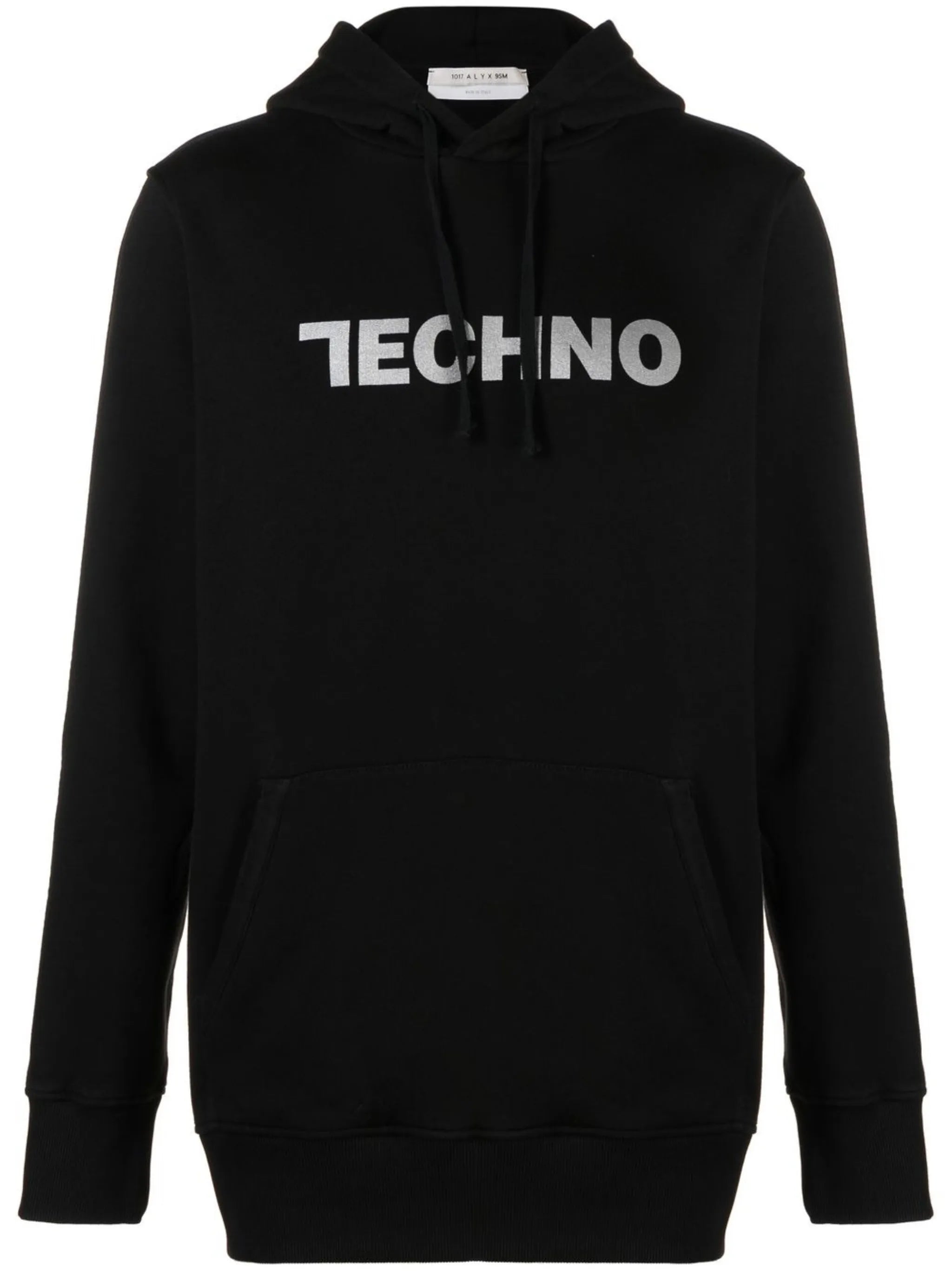 Techno graphic hoodie