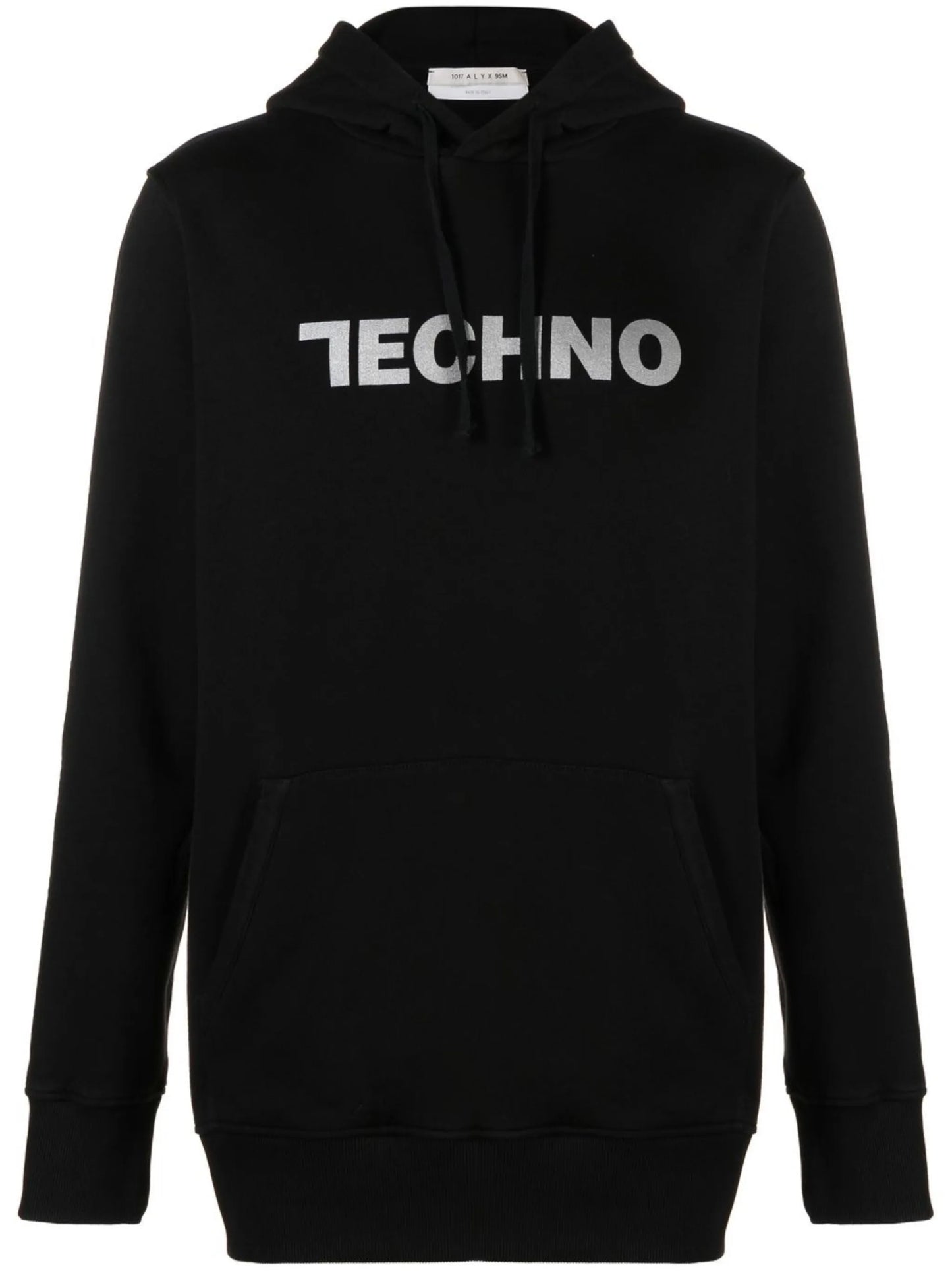 Techno graphic hoodie