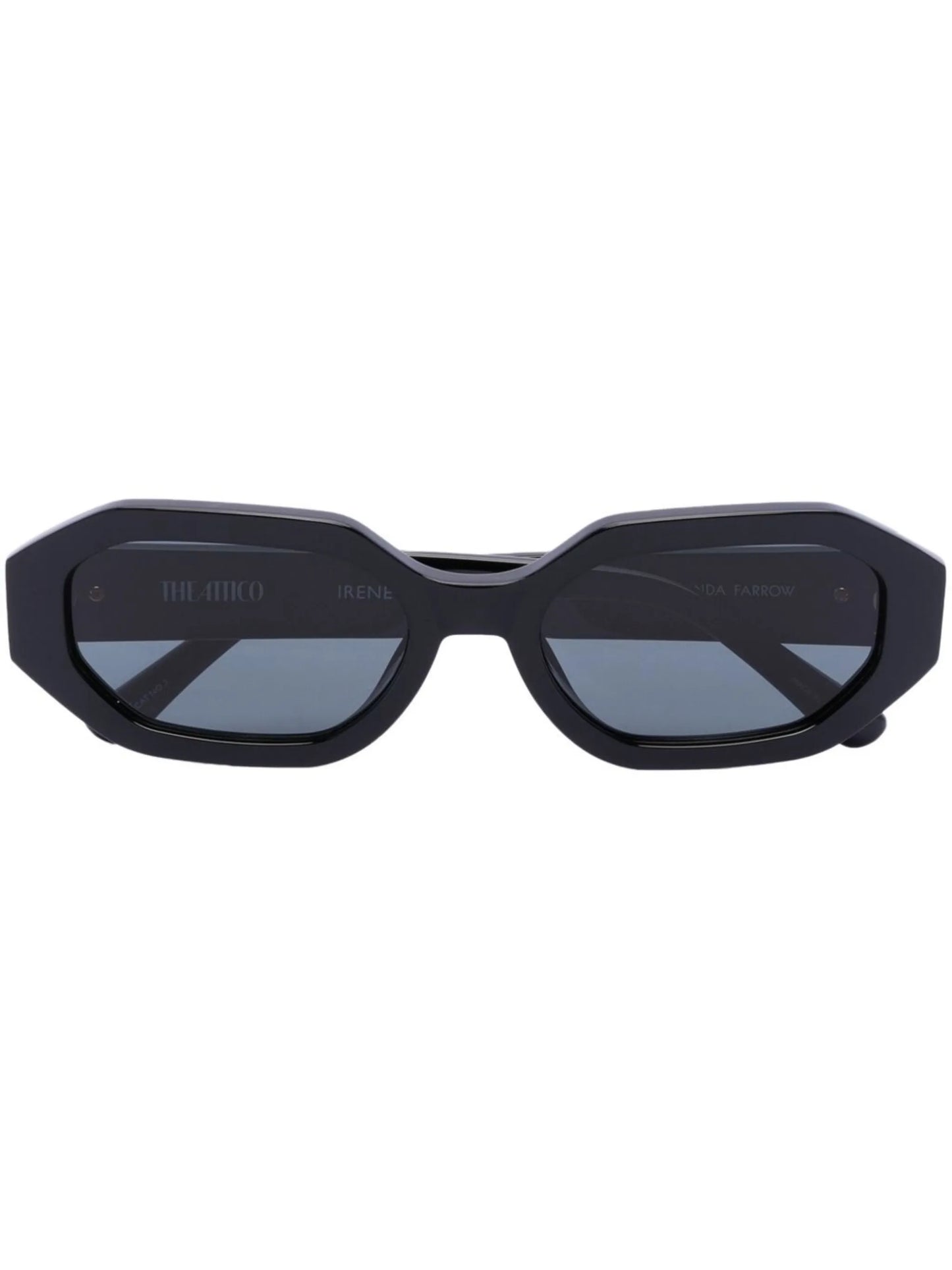 x The Attico Irene logo-print sunglasses