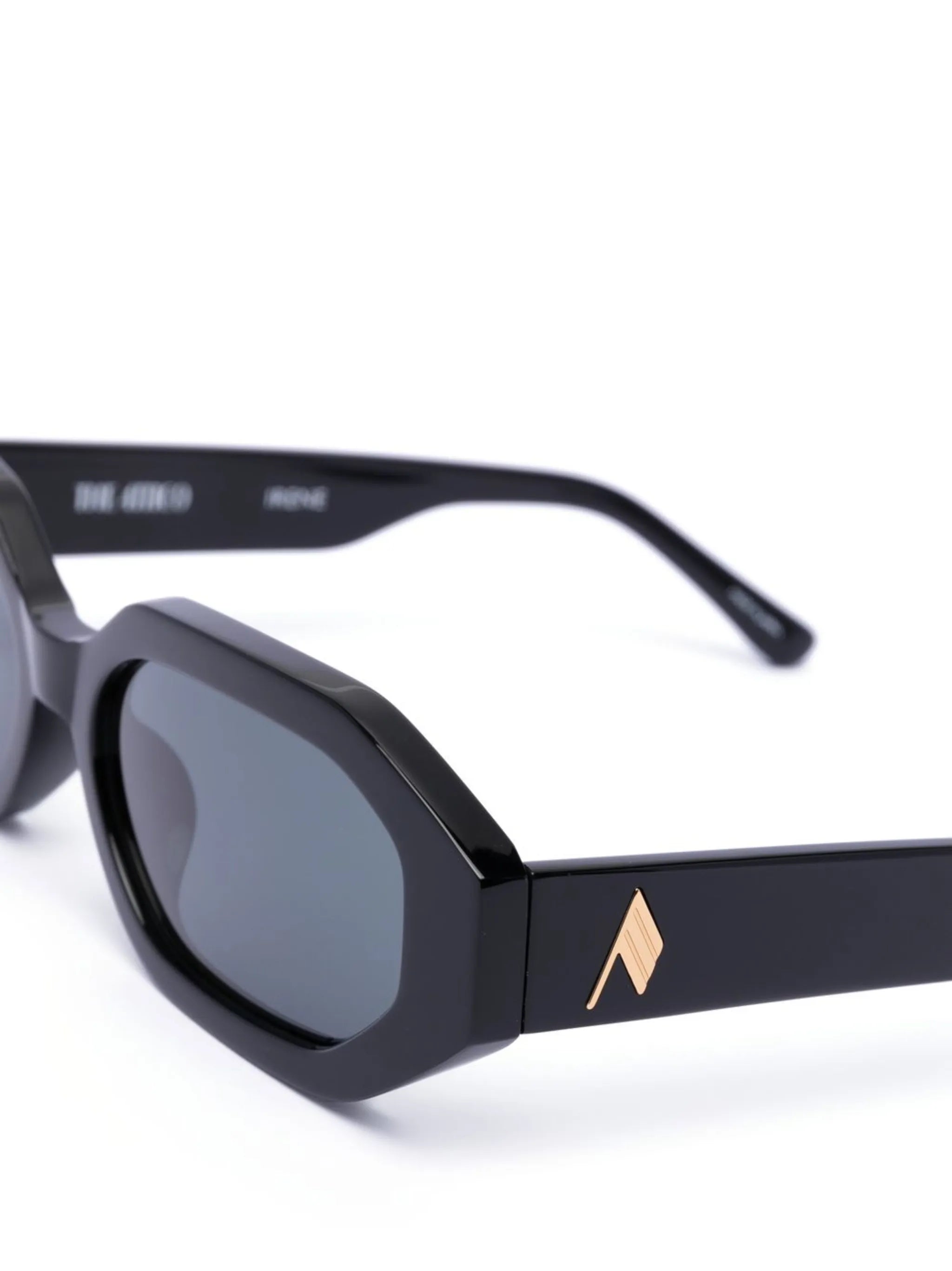 x The Attico Irene logo-print sunglasses