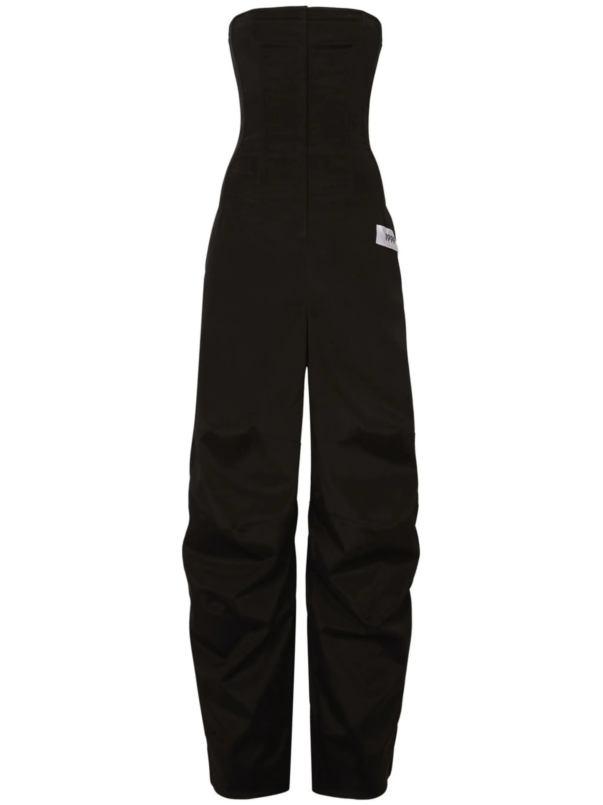 KIM DOLCE&GABBANA Cady strapless jumpsuit