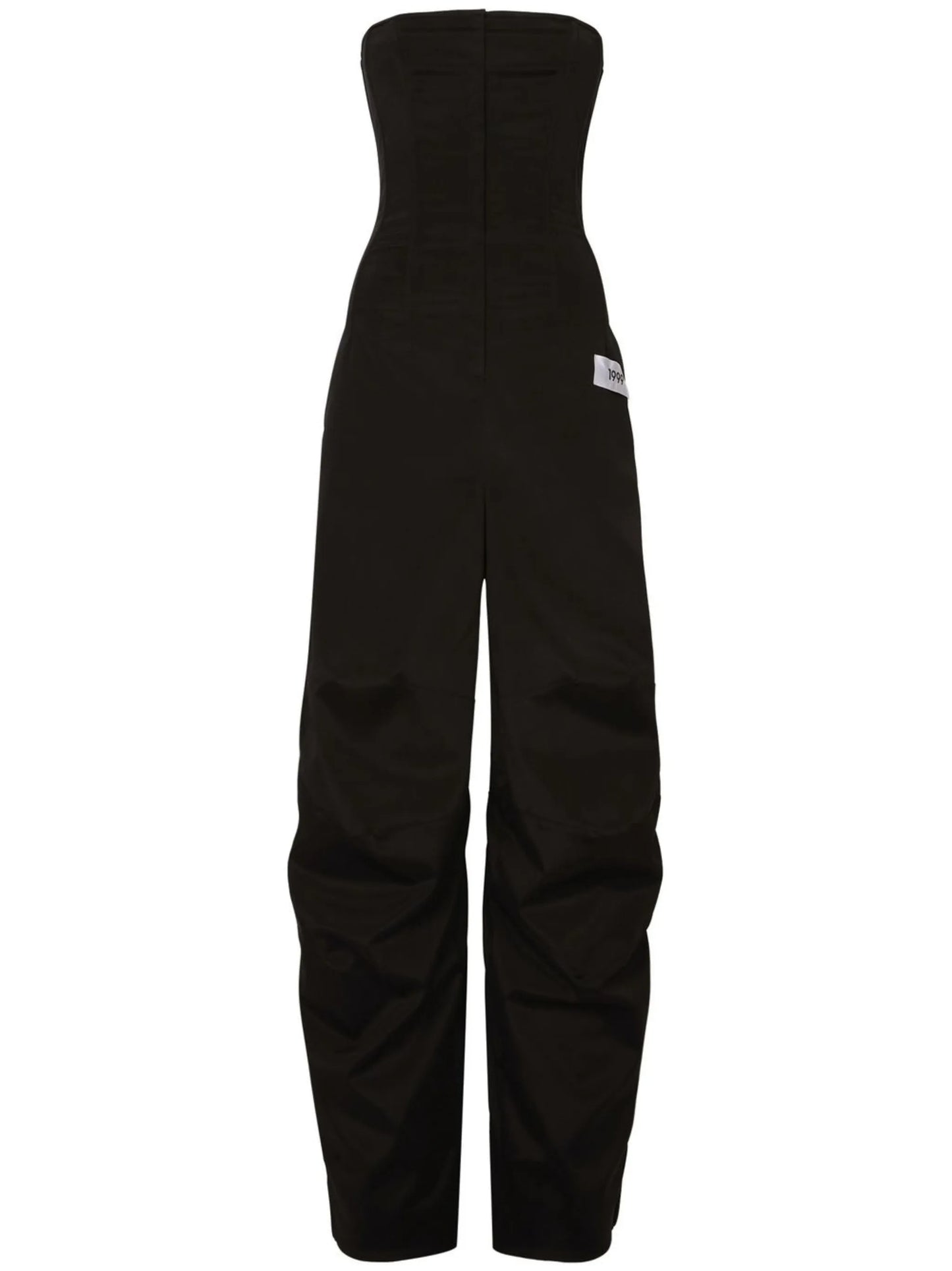 KIM DOLCE&GABBANA Cady strapless jumpsuit