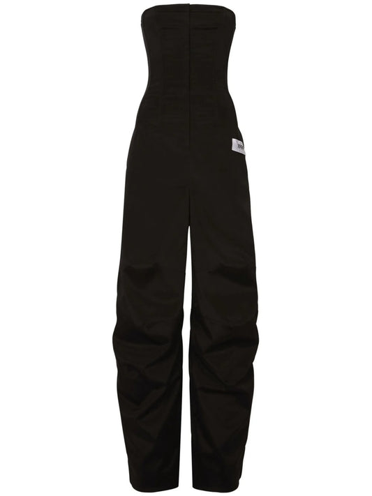KIM DOLCE&GABBANA Cady strapless jumpsuit