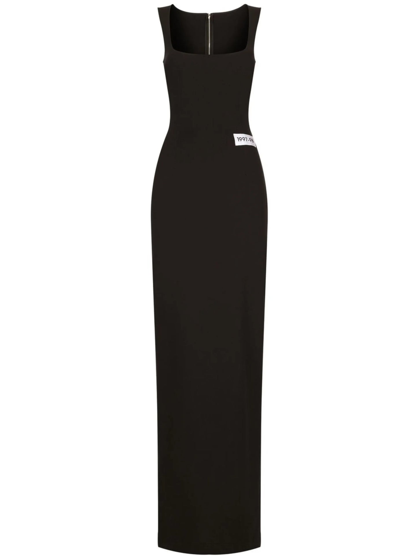 KIM DOLCE&GABBANA Milano-rib maxi dress