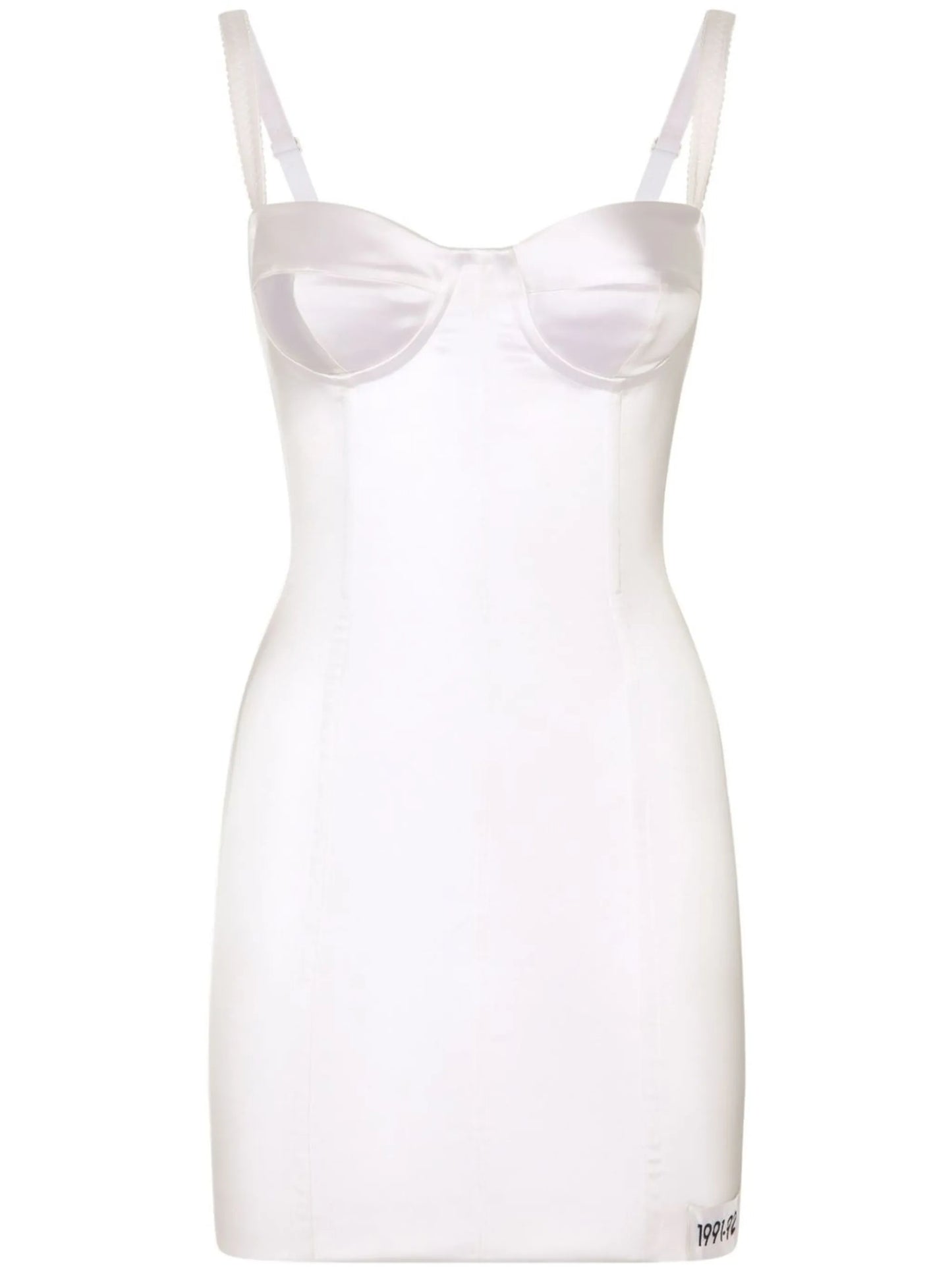 KIM DOLCE&GABBANA satin minidress