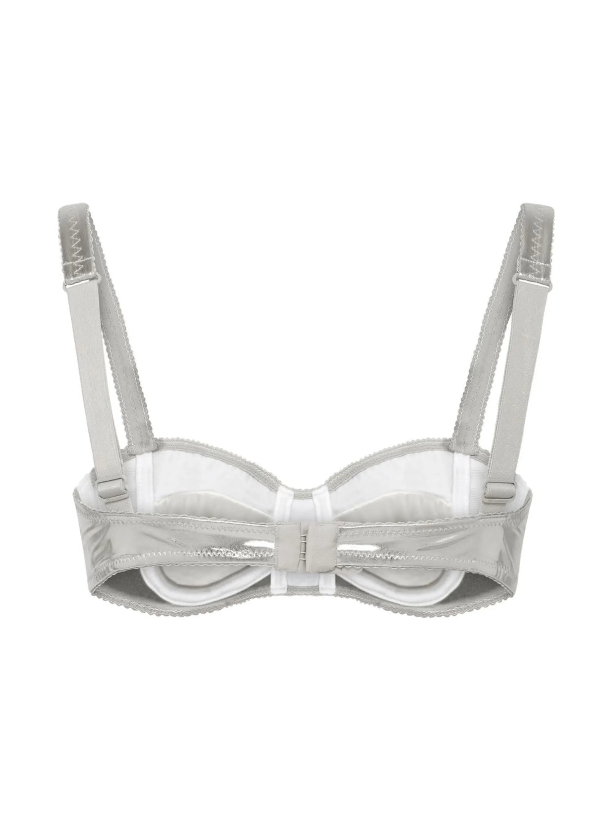 KIM DOLCE&GABBANA coated balconette bra