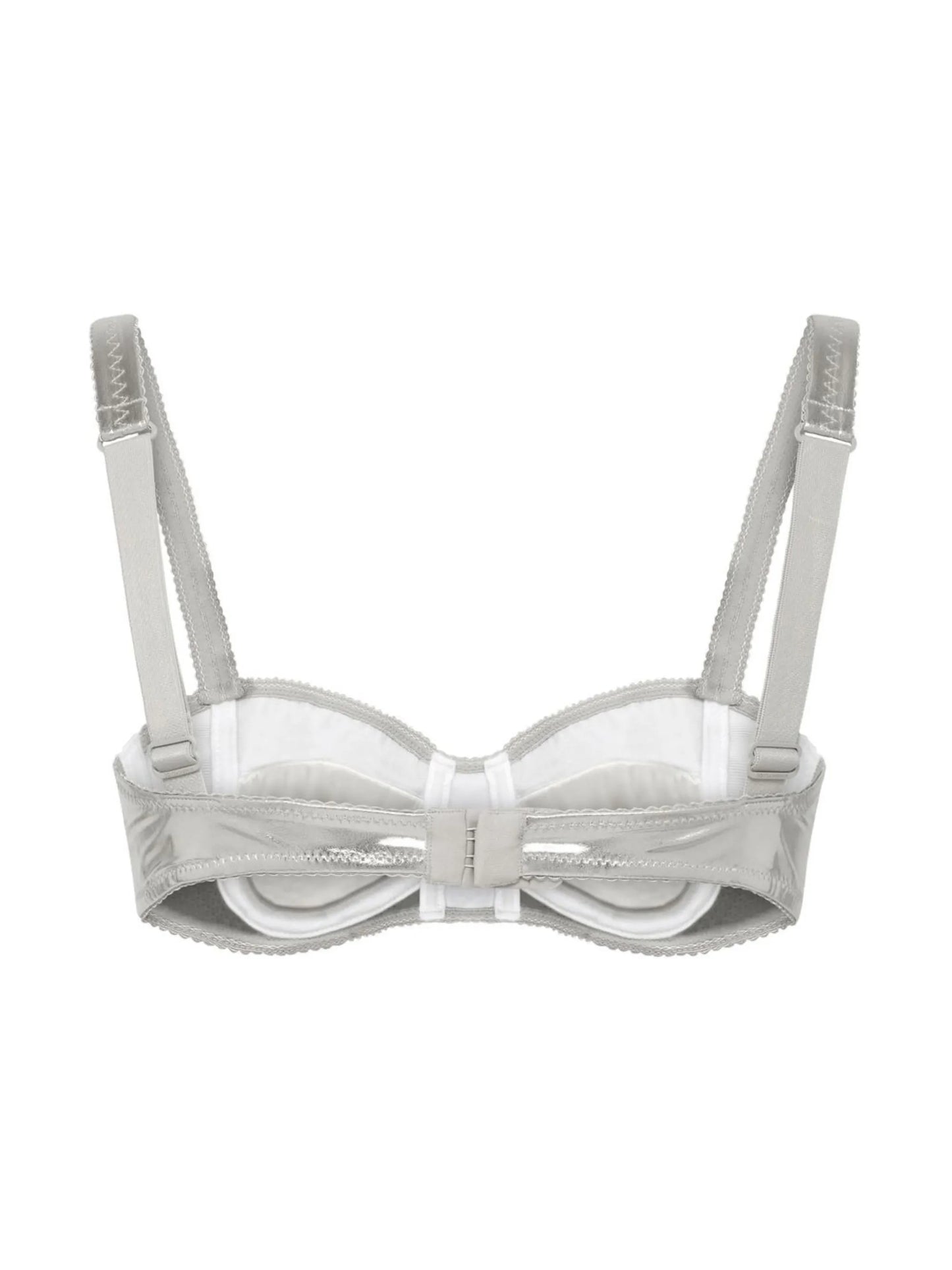 KIM DOLCE&GABBANA coated balconette bra
