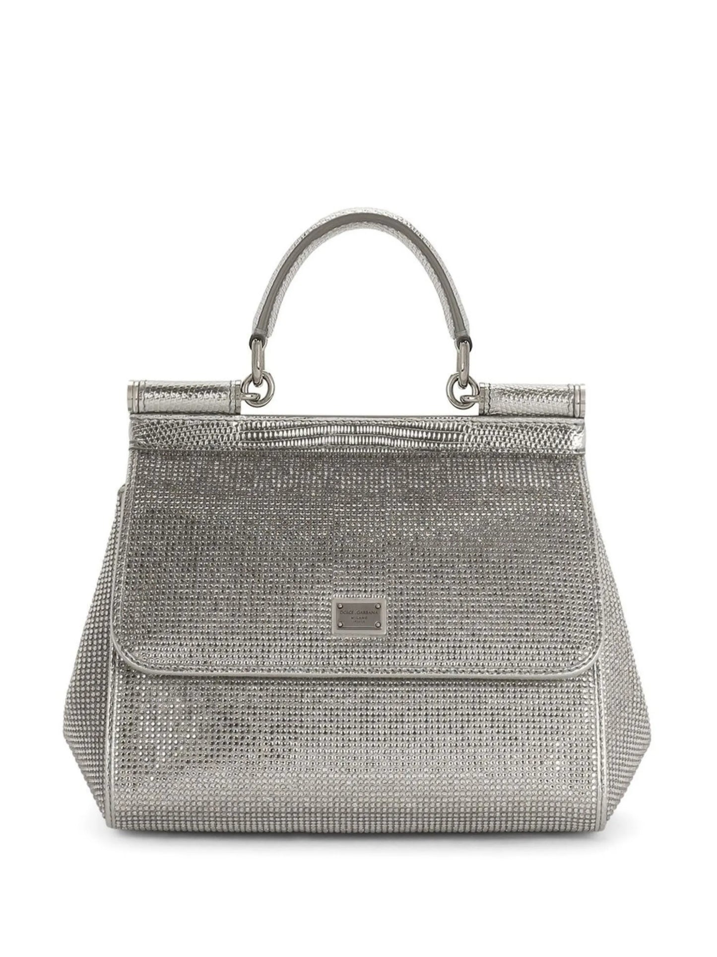 small Sicily satin top-handle bag