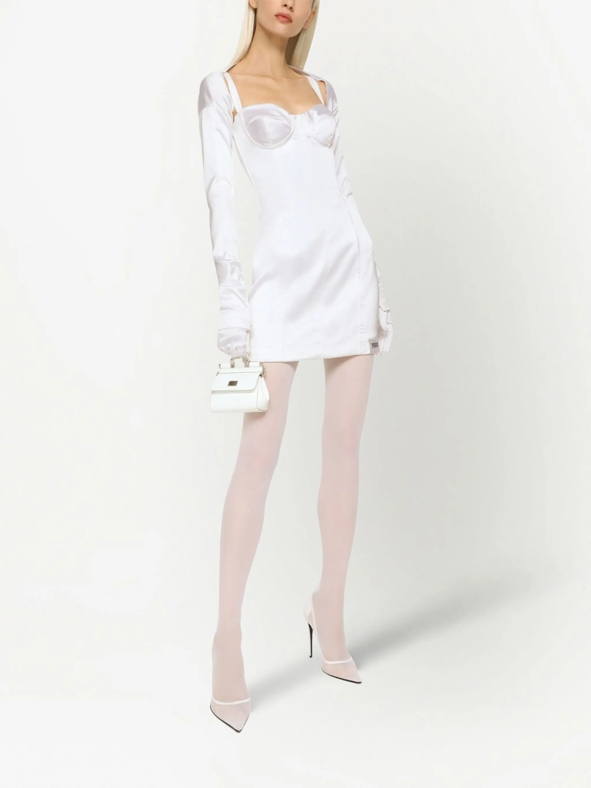 KIM DOLCE&GABBANA satin shrug