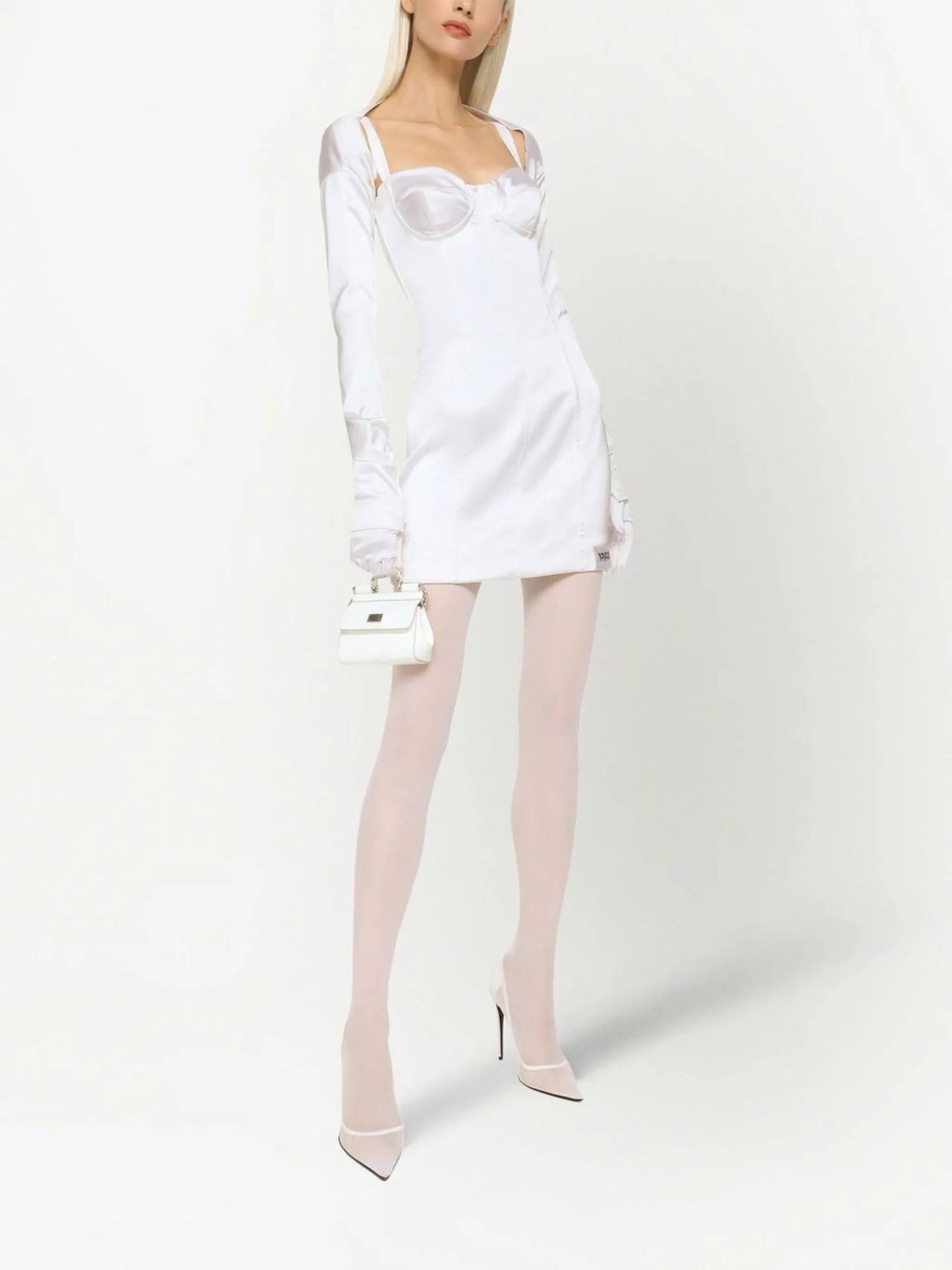 KIM DOLCE&GABBANA satin shrug