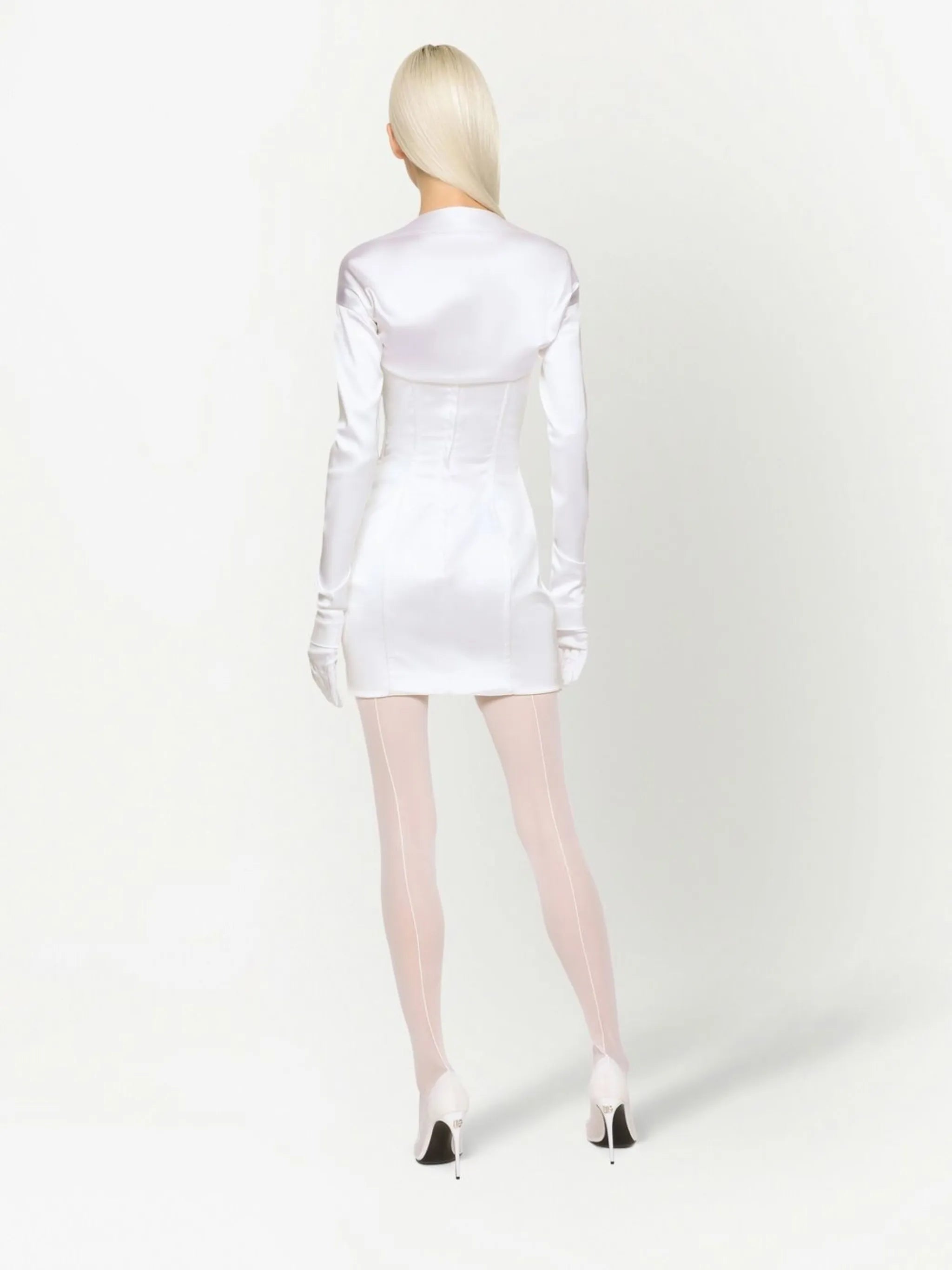 KIM DOLCE&GABBANA satin shrug