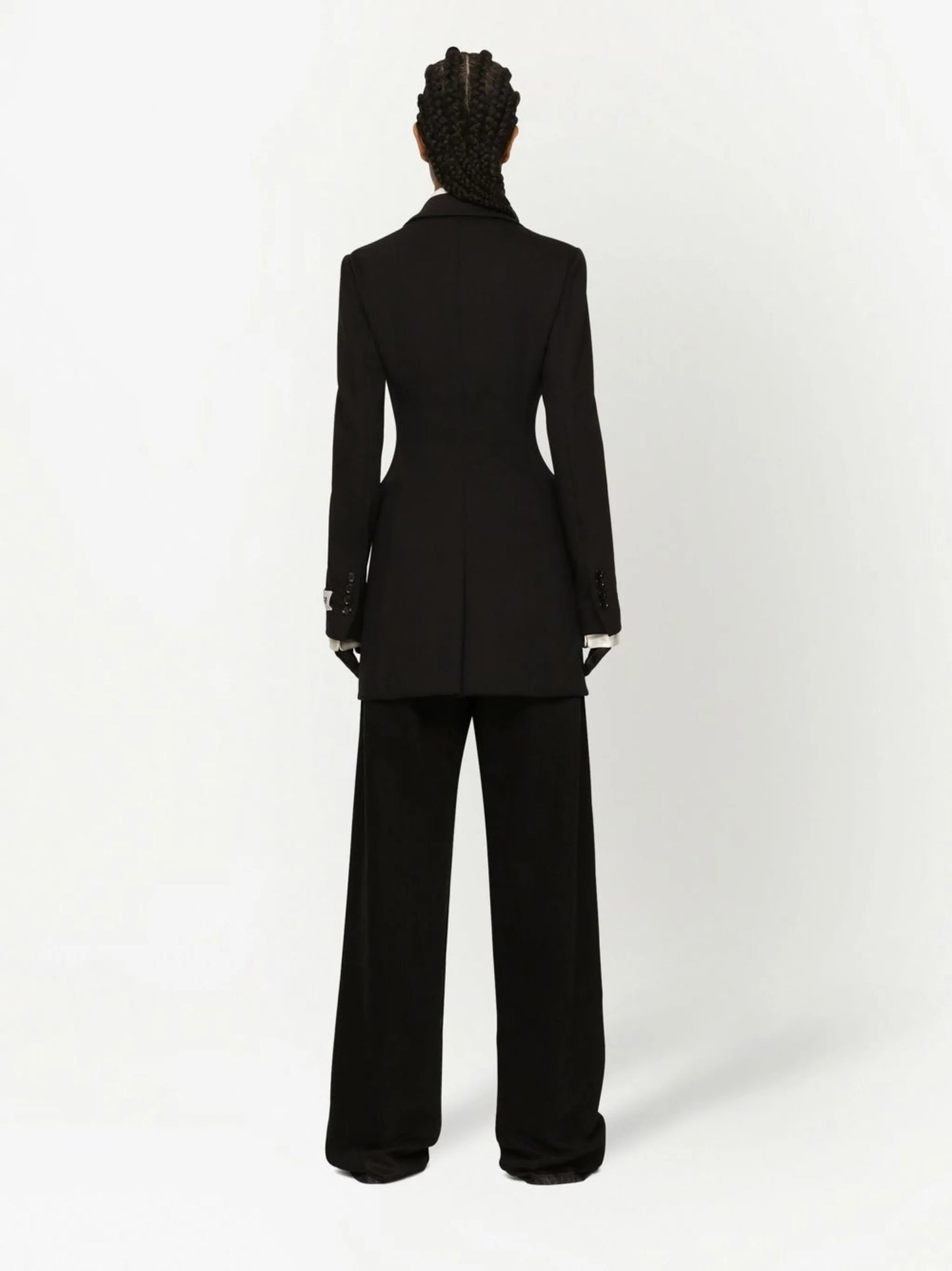 KIM DOLCE&GABBANA fitted peak-lapel blazer