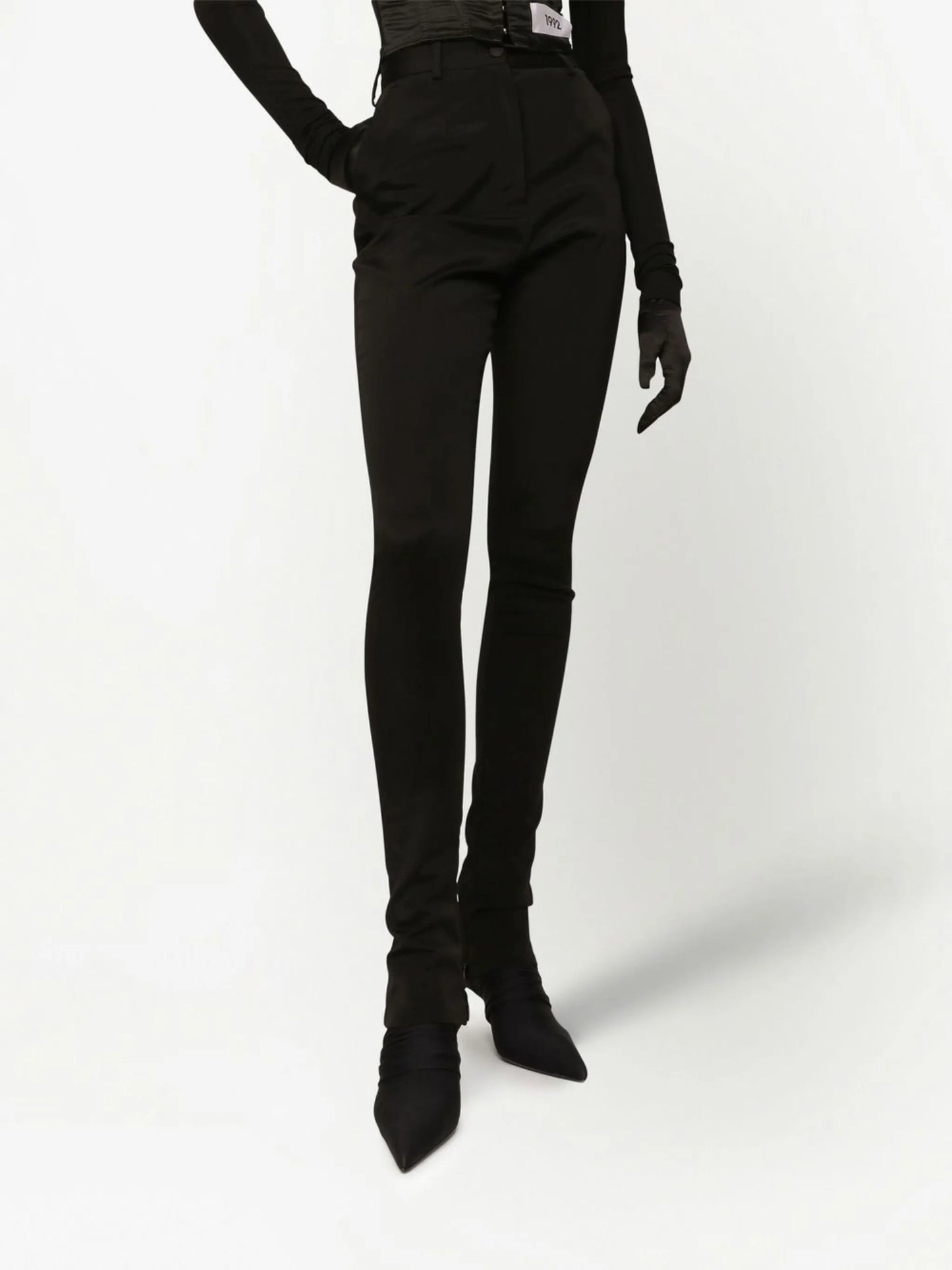 KIM DOLCE&GABBANA Cady slim-cut trousers