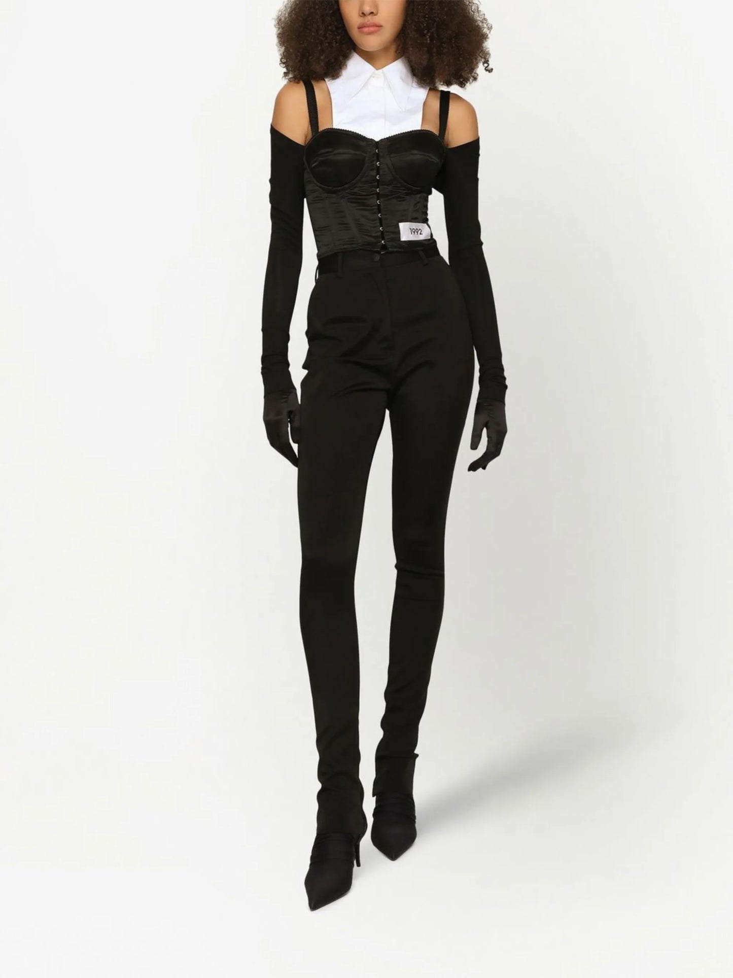 KIM DOLCE&GABBANA Cady slim-cut trousers