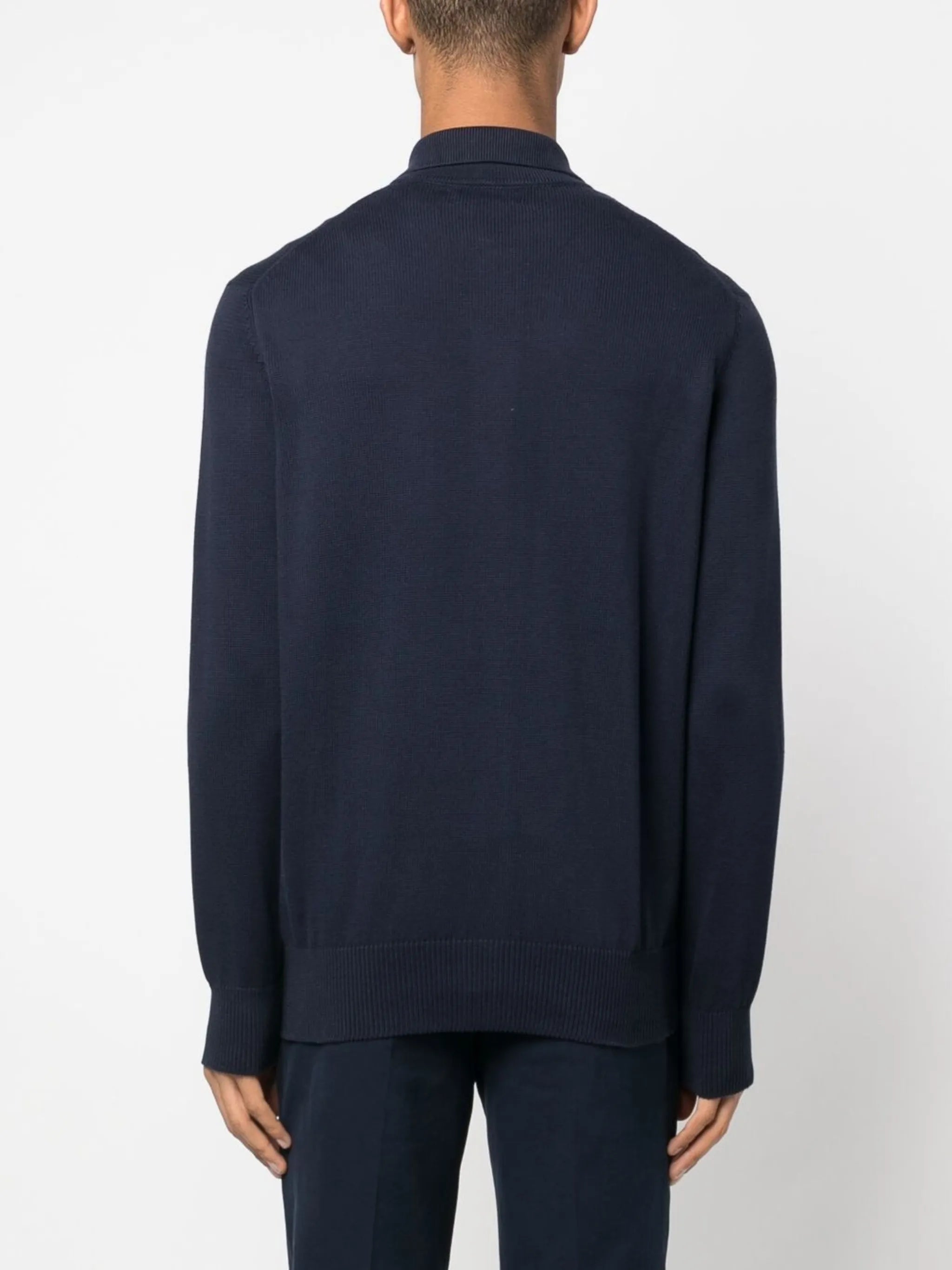 button-up fitted overshirt