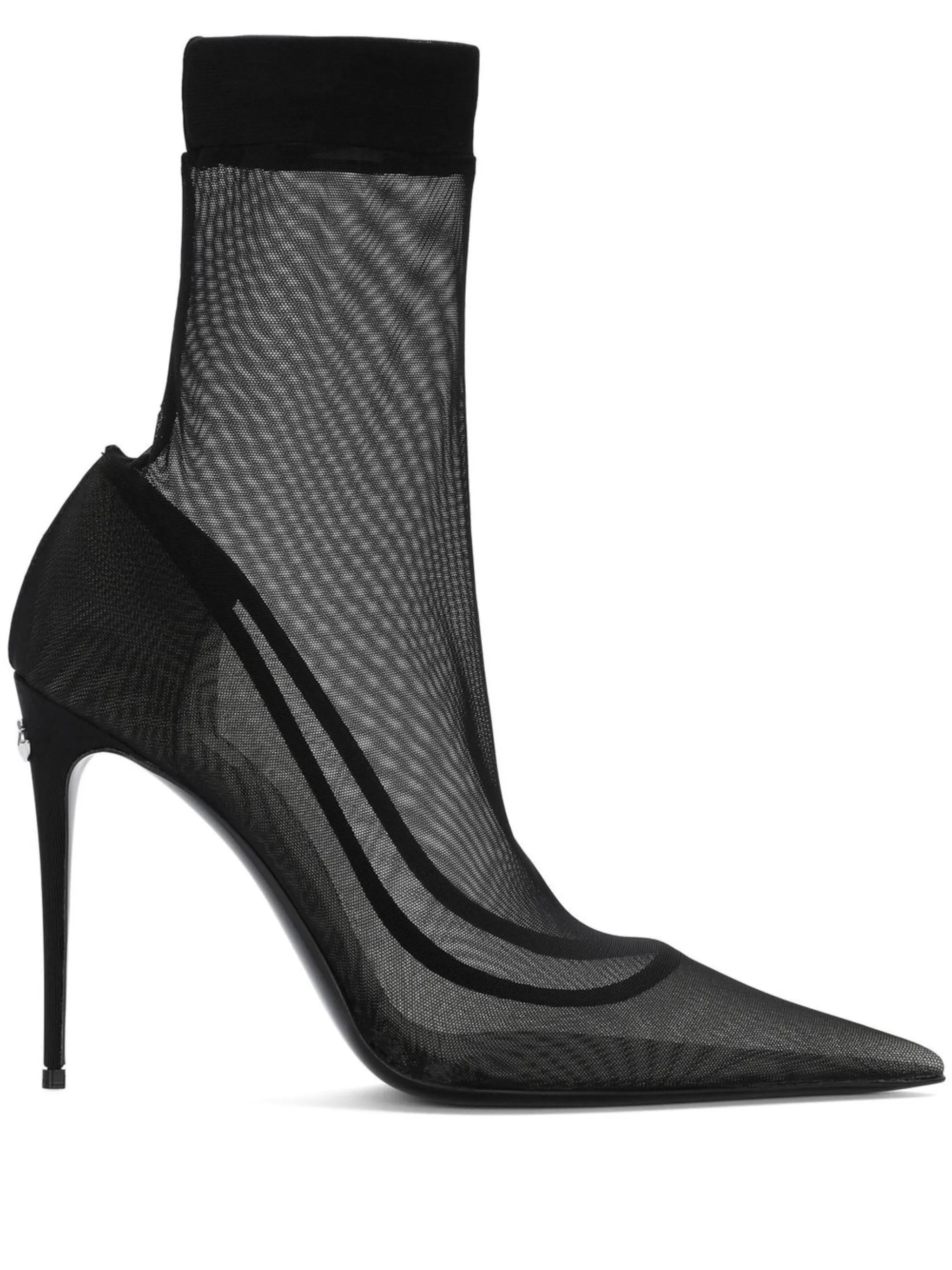 KIM DOLCE&GABBANA tulle ankle boots